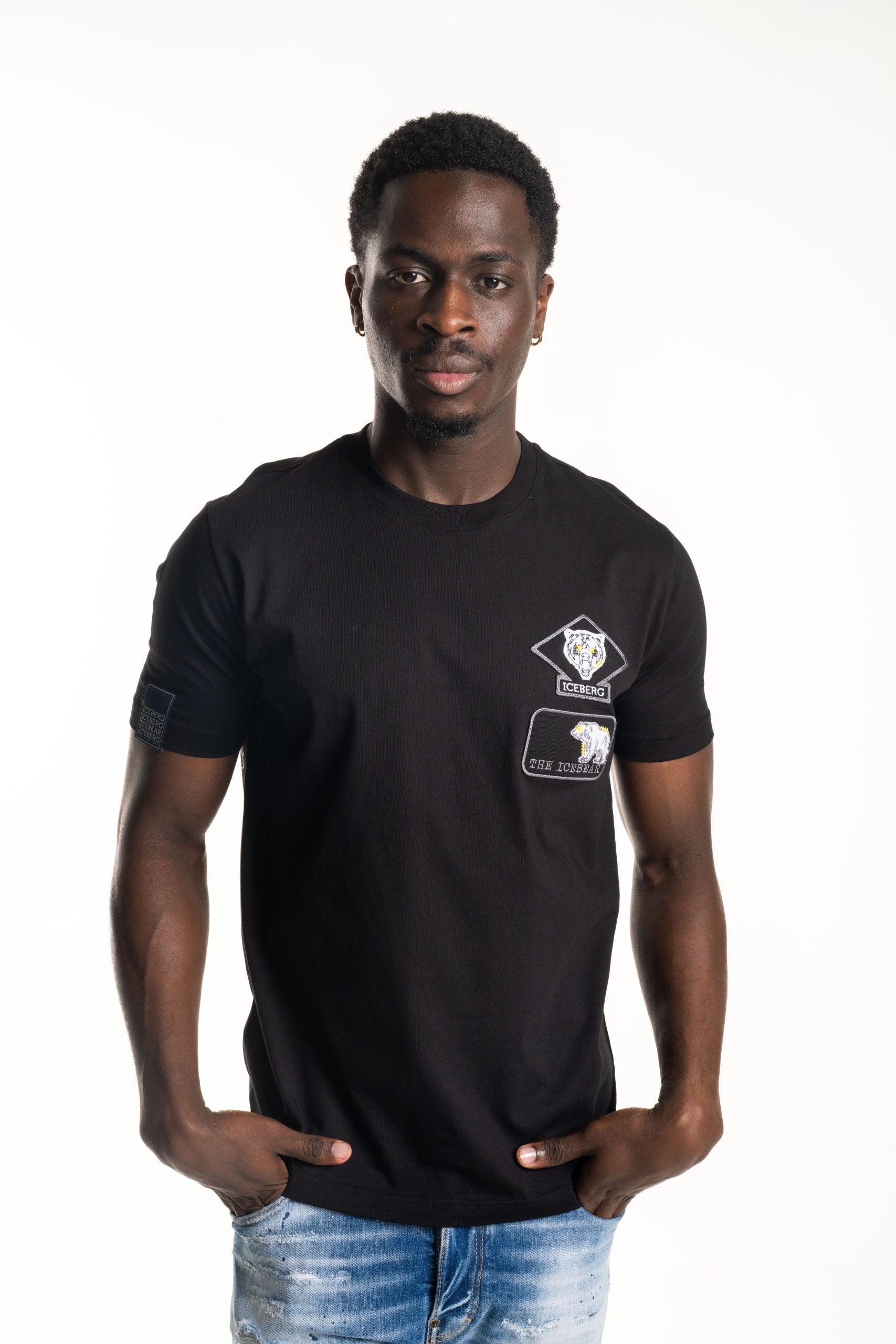Iceberg Men's T Shirt | I1P-F017-6306-9000