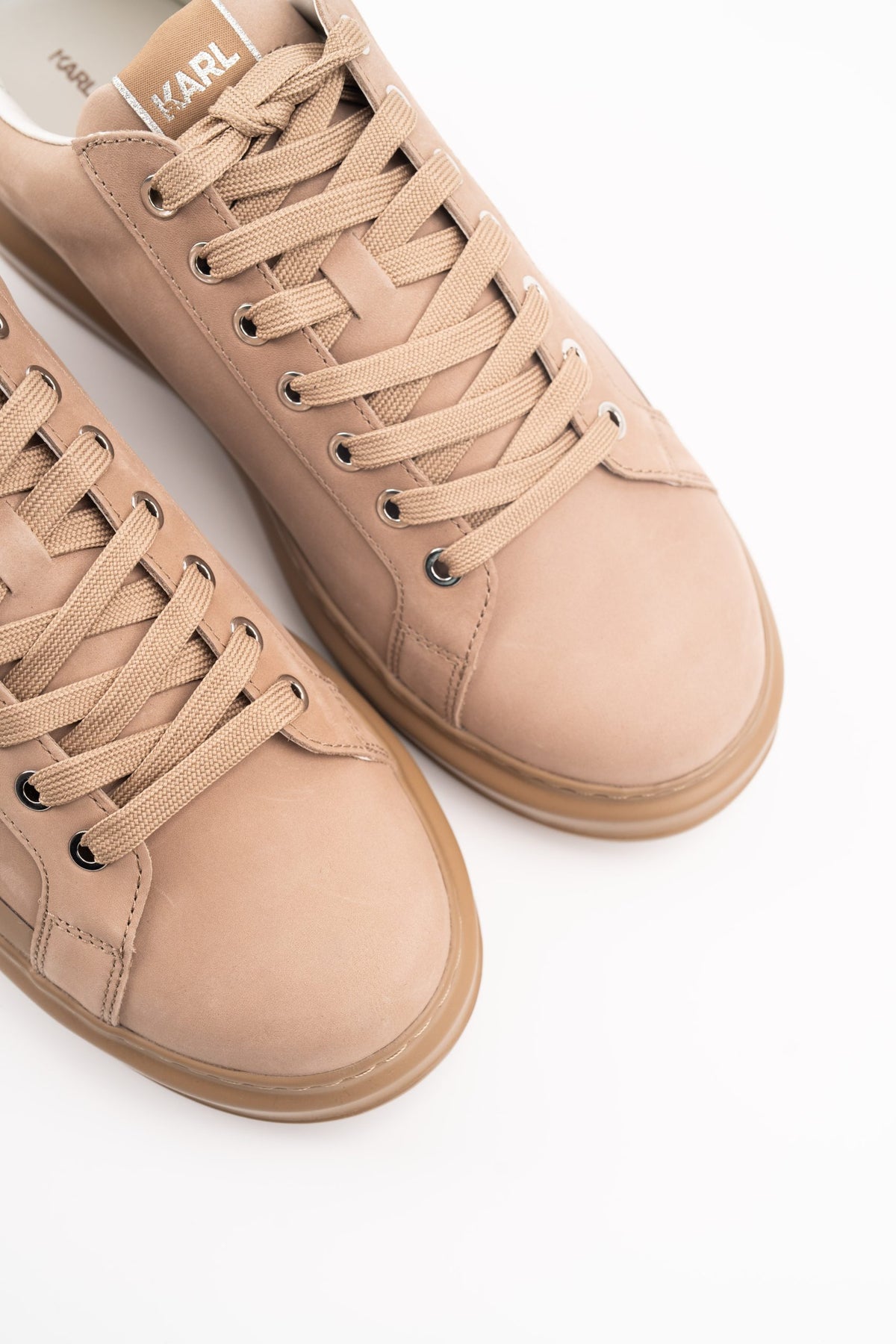 Karl Lagerfeld Men's Kapri Signia Line Stone Nubuck | KL52542F-2TN
