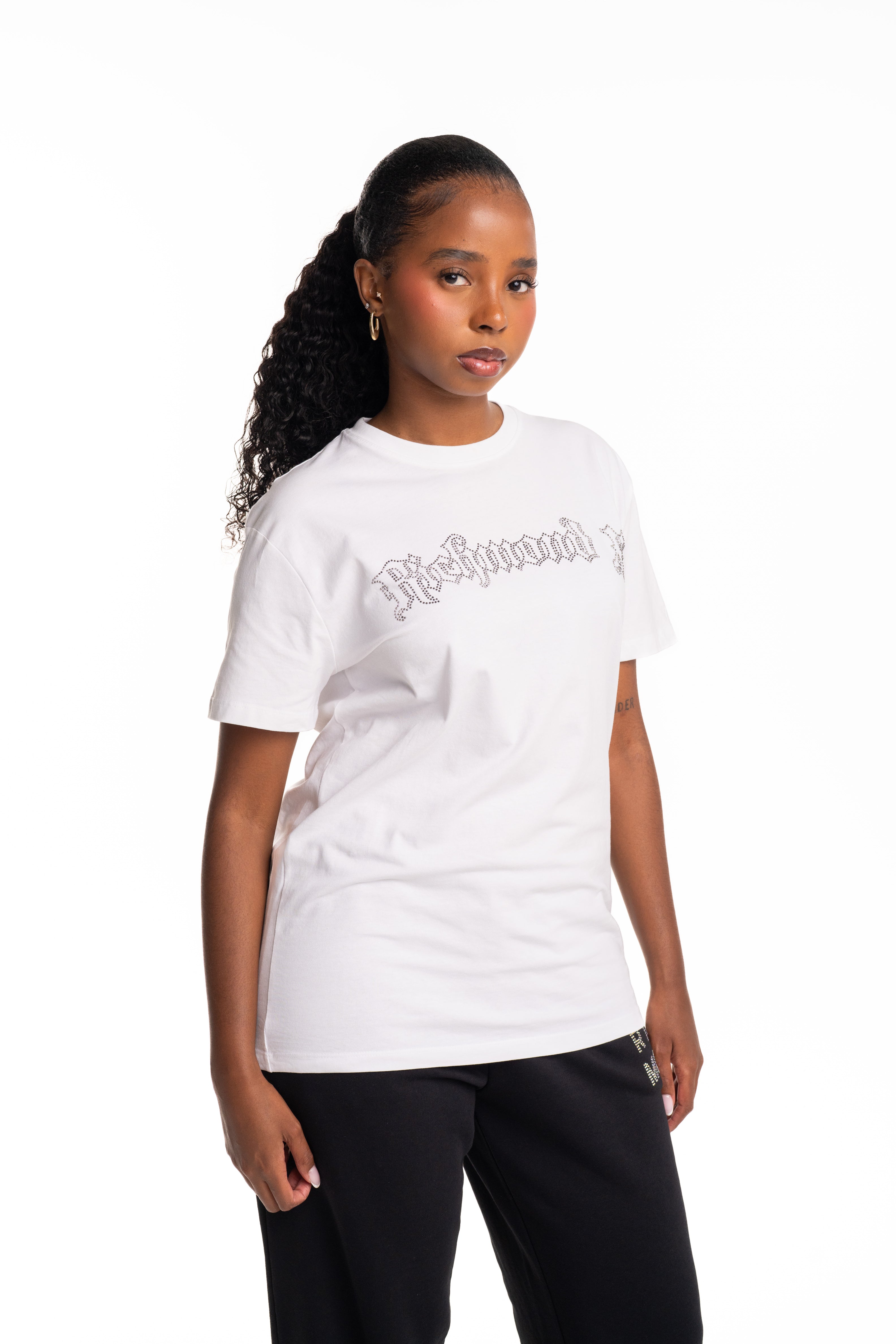 John Richmond Ladies T Shirt Toulep | UWA25069TSP8-White