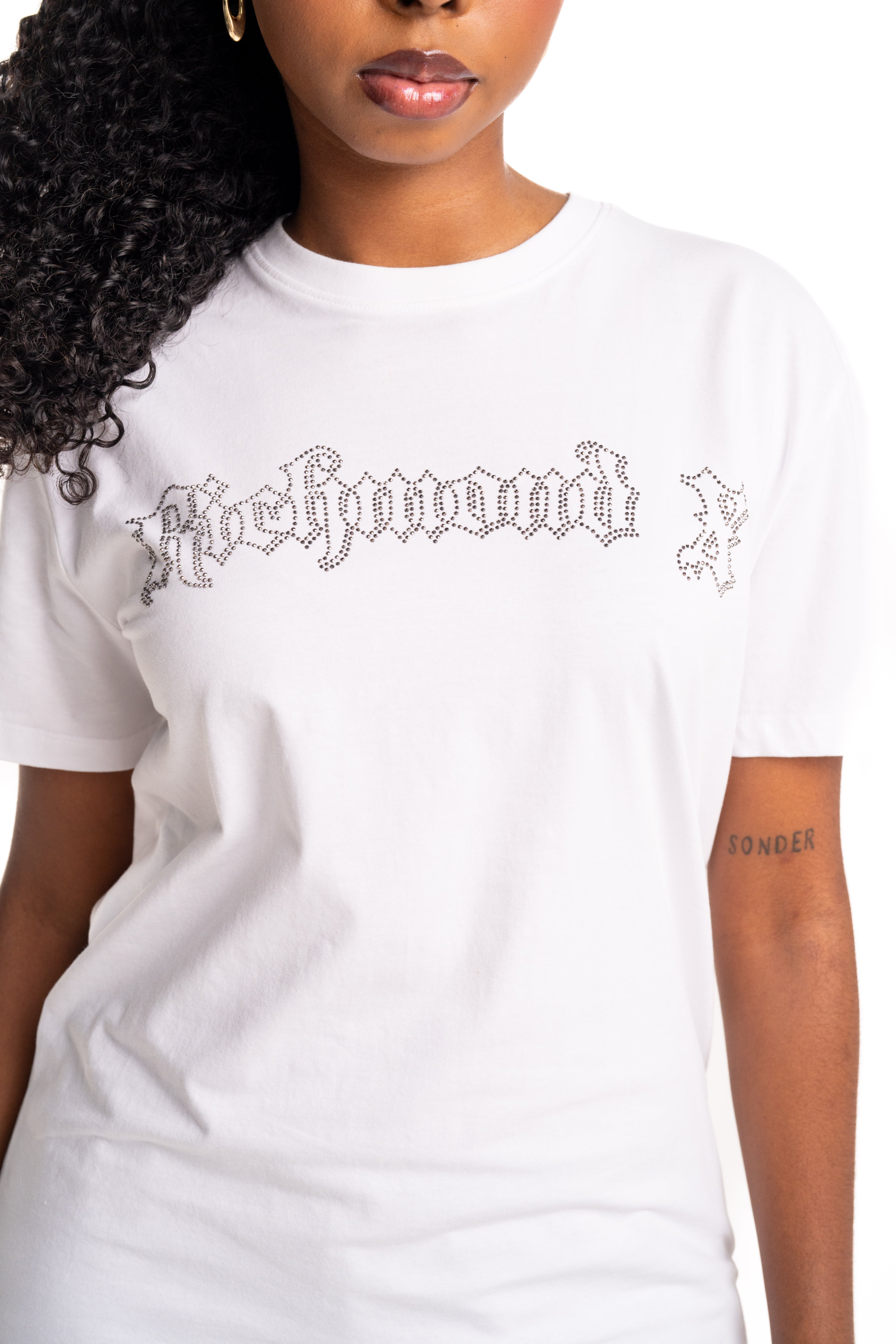 John Richmond Ladies T Shirt Toulep | UWA25069TSP8-White