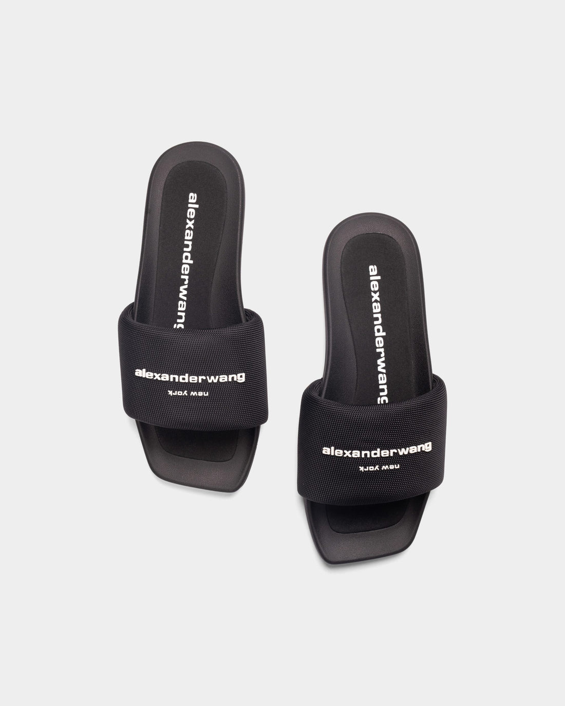 (Core) Alexander Wang Aw Pool Slide Black Nylon | 30221S059-001