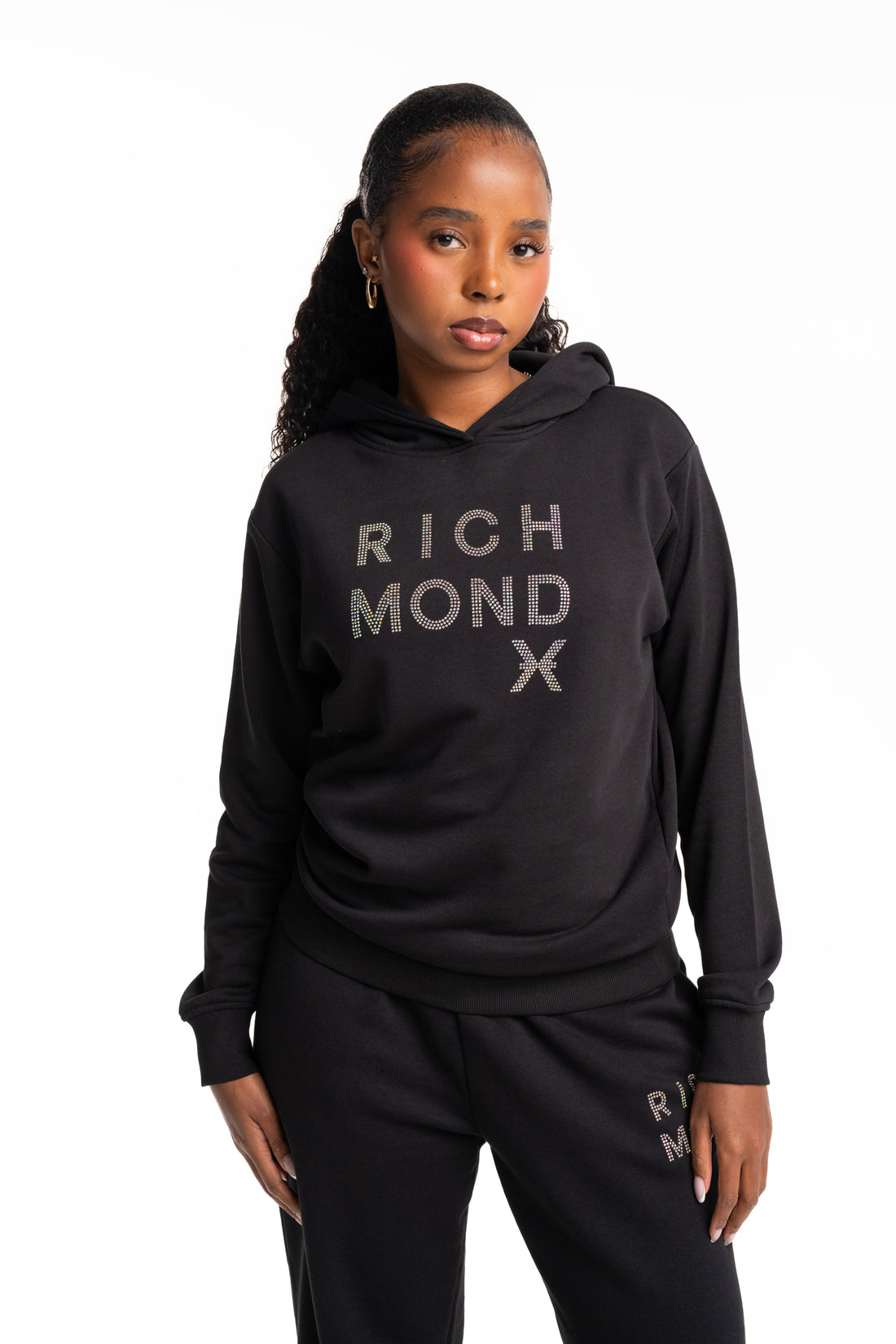 John Richmond Ladies Sehuane Sweatshirt | UWP26029FEGKF-Black