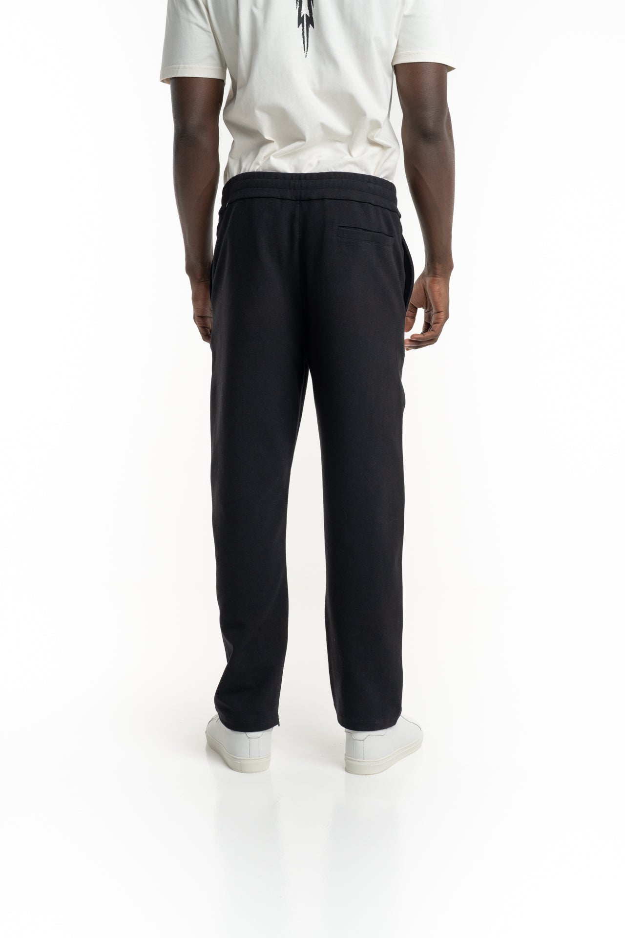 Filling Pieces Men's Coach Pants Logo Black | 412550500127-130