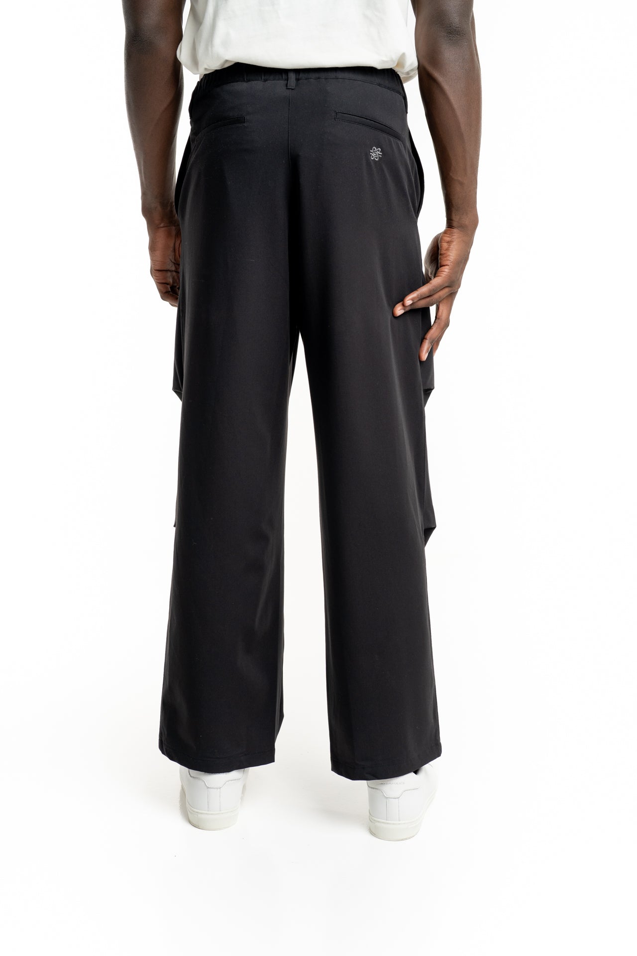 Filling Pieces Men's Drapy Pants Black | 412650501295-130
