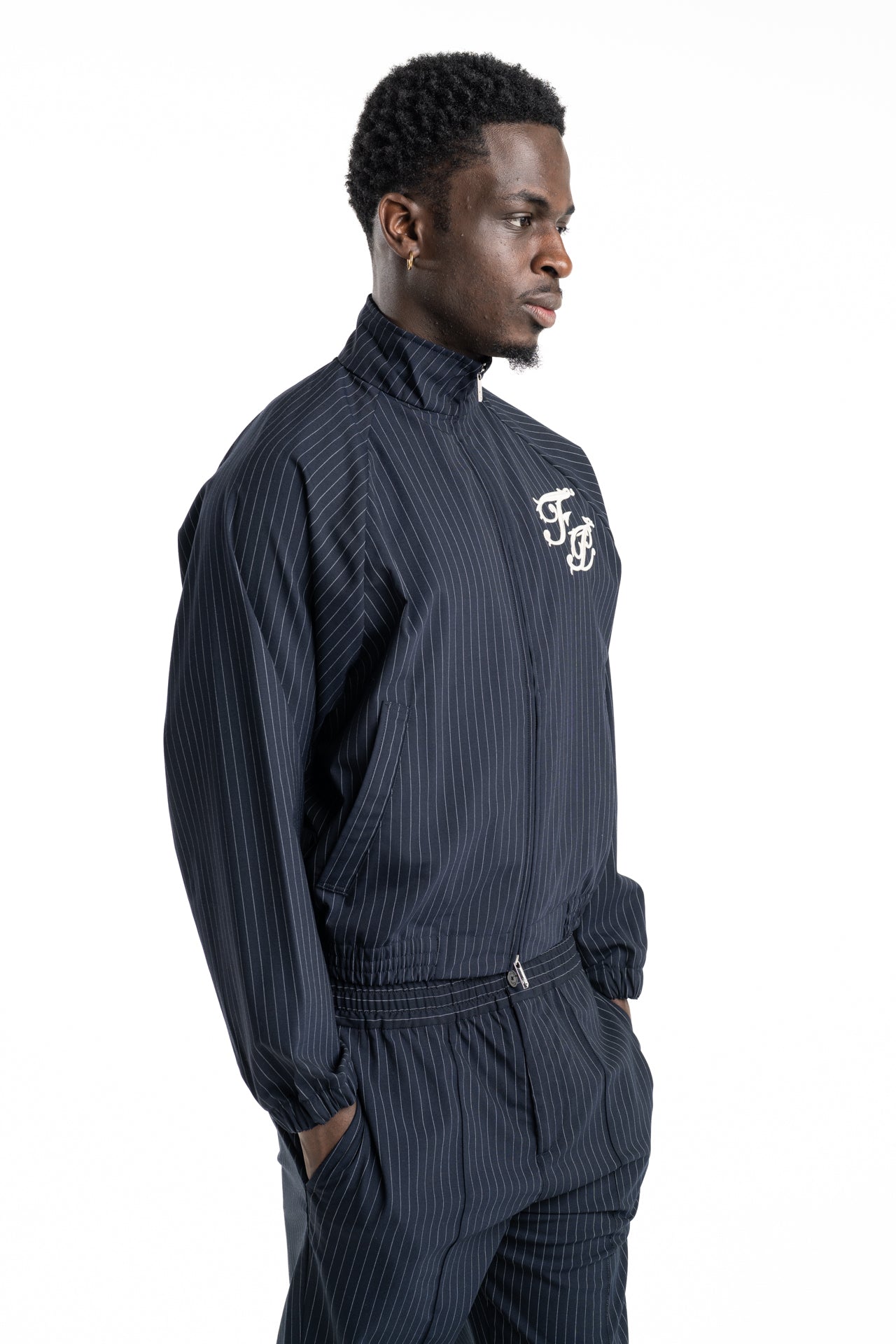 Filling Pieces Men's Track Jacket Raglan Maritime Blue | 412660501261-295