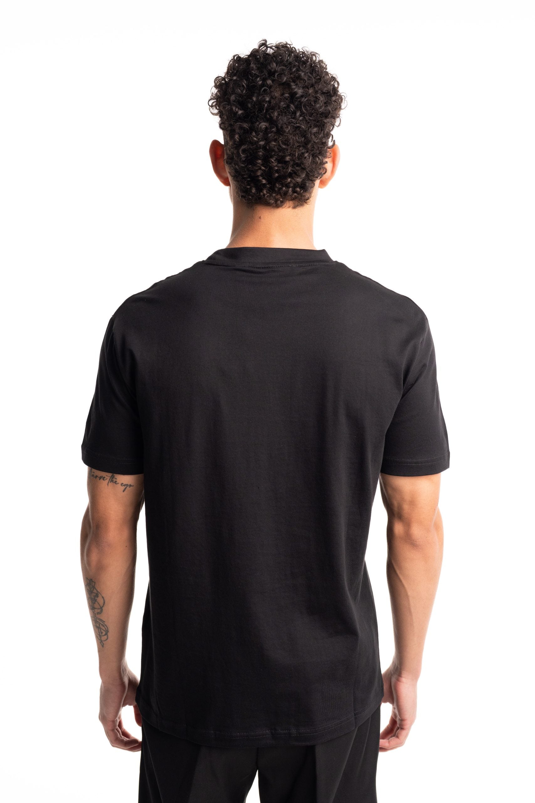 John Richmond Men's Over Tiyam T Shirt | UMA25192TSP8-Black