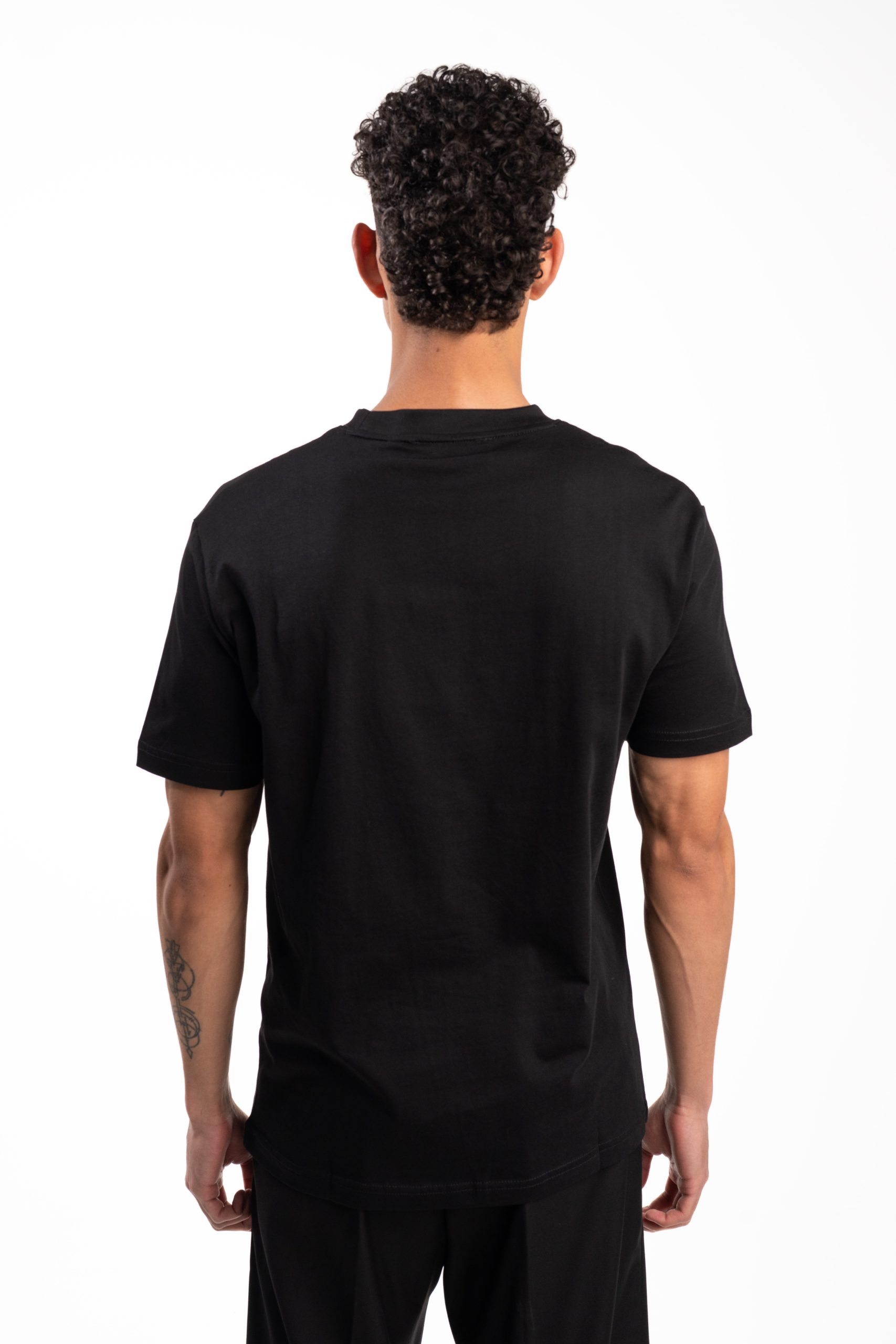John Richmond Men's Badia T Shirt | UMA25039TSP8-Black
