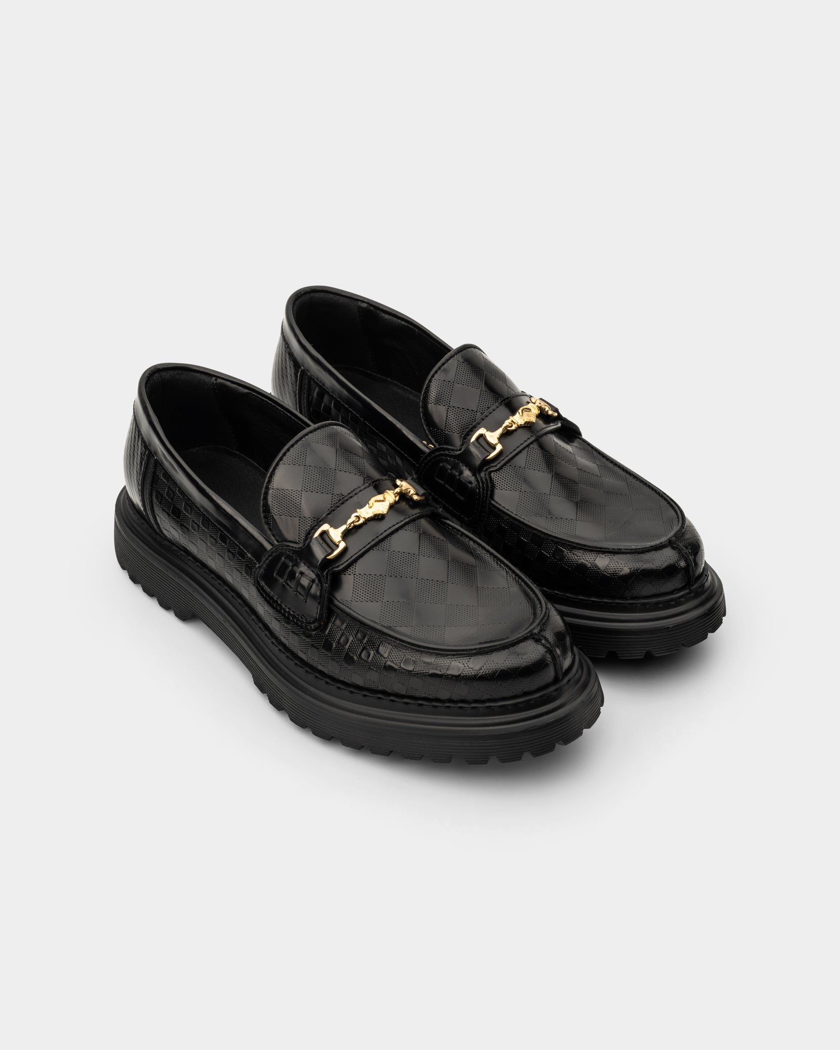 Filling Pieces Men's Loafer Graved Black | 112611303311-130