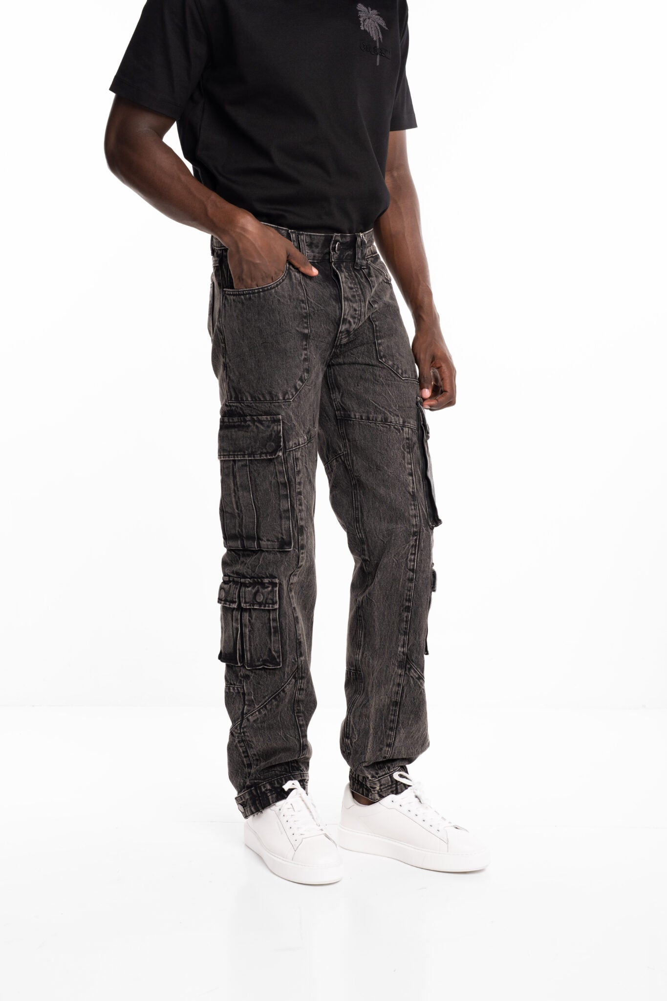 Only The Blind Black Rock Denim Jeans Black OTB-D1454