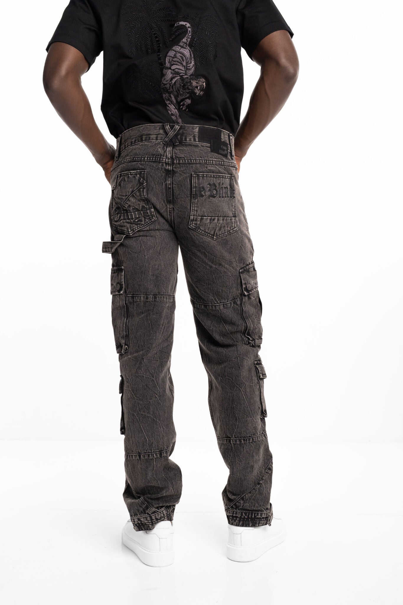 Only The Blind Black Rock Denim Jeans Black OTB-D1454