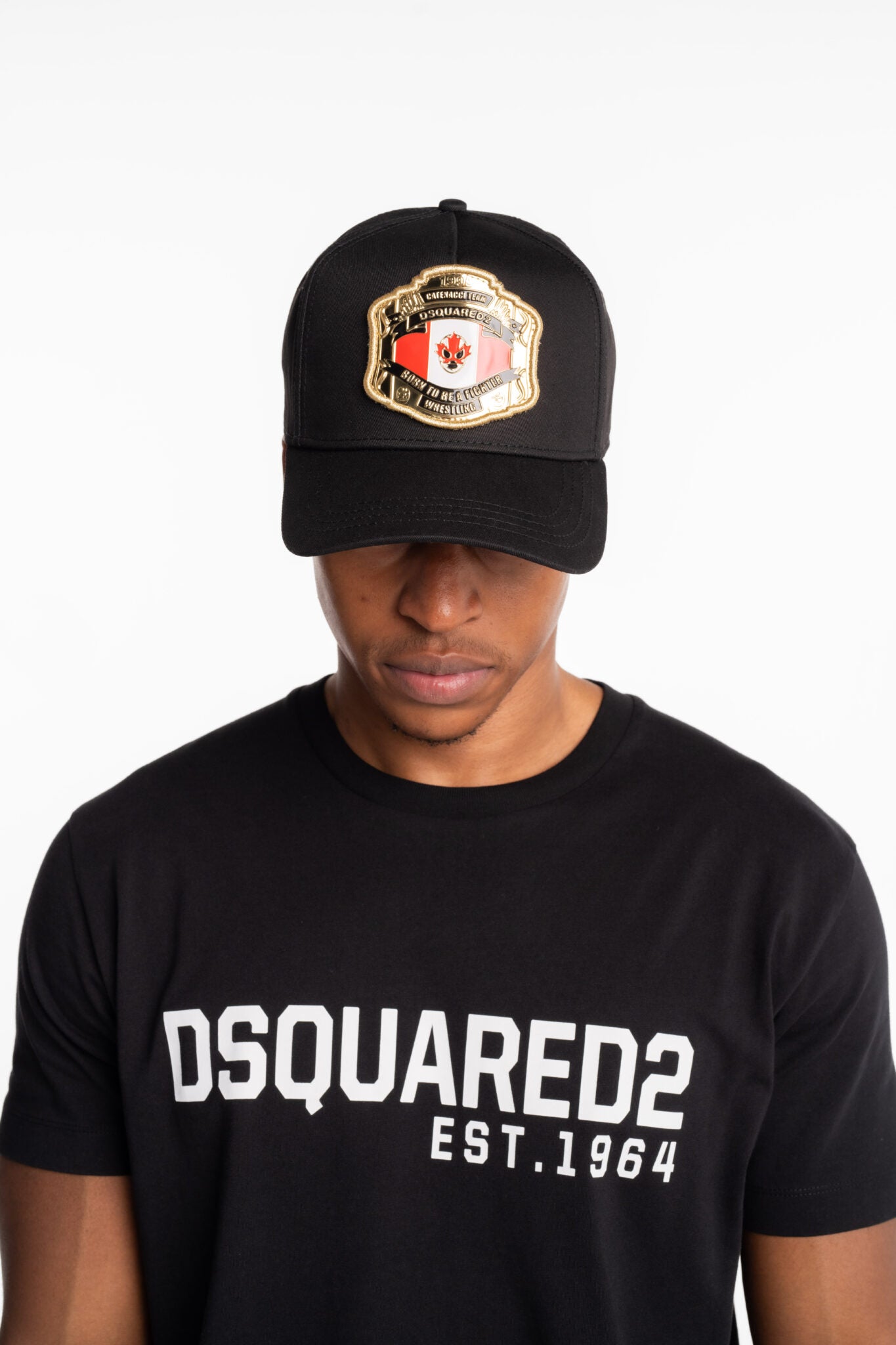 Dsqaured2 Men's Boxeur Baseball Cap BCM0903 05C00001 2124