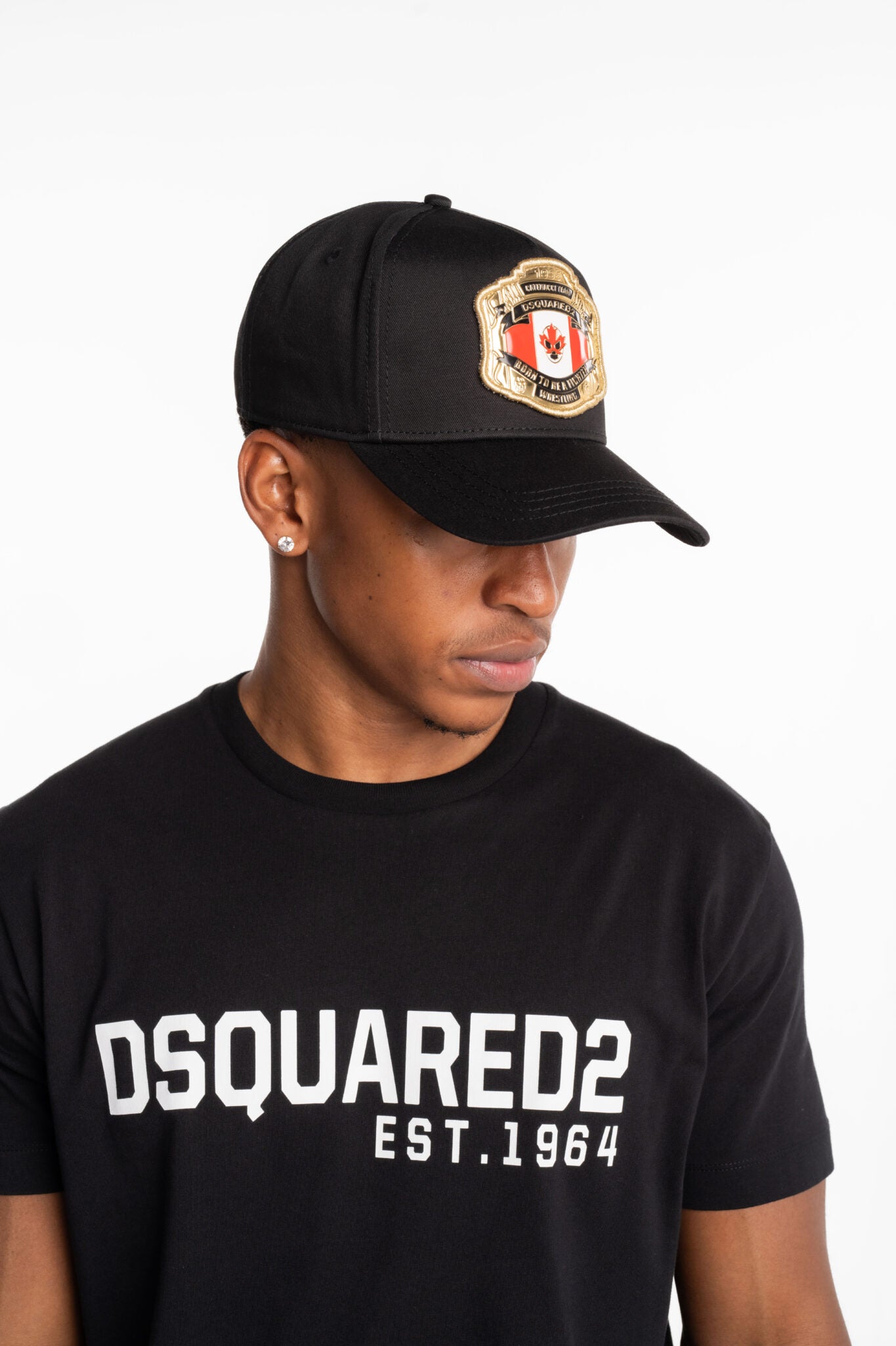 Dsqaured2 Men's Boxeur Baseball Cap BCM0903 05C00001 2124