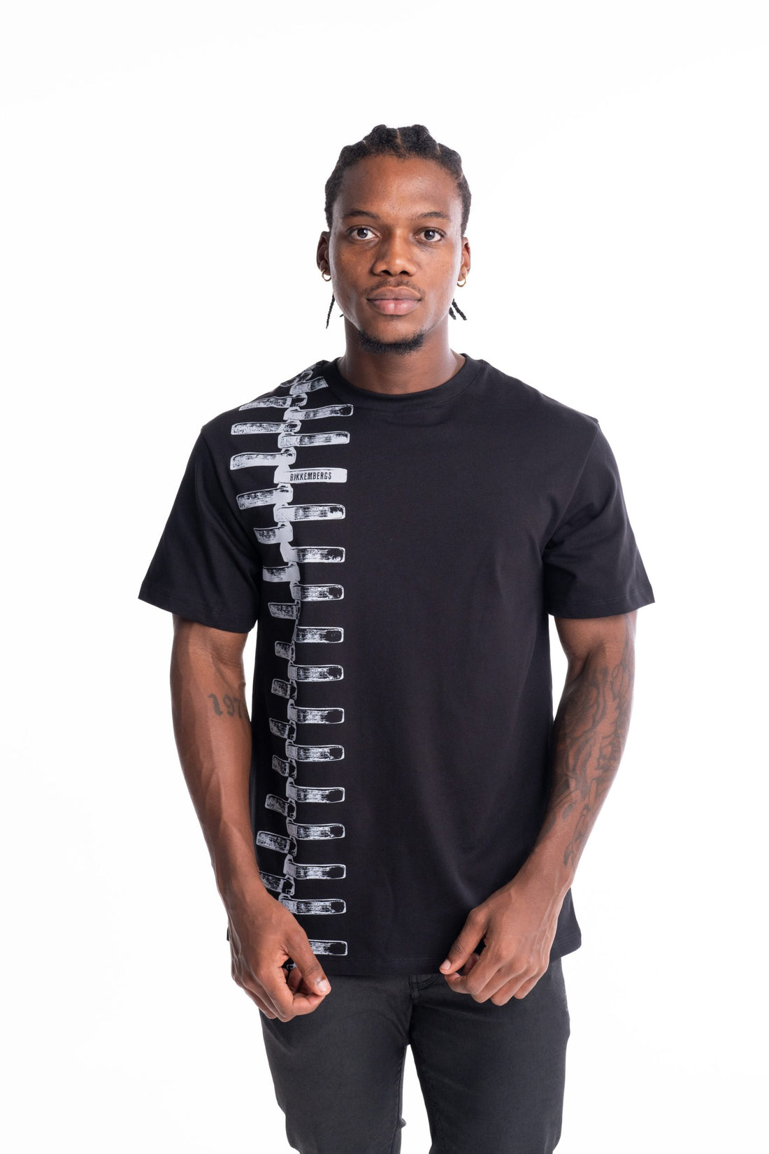 Bikkembergs Men's T Shirt | BMT1224-8000