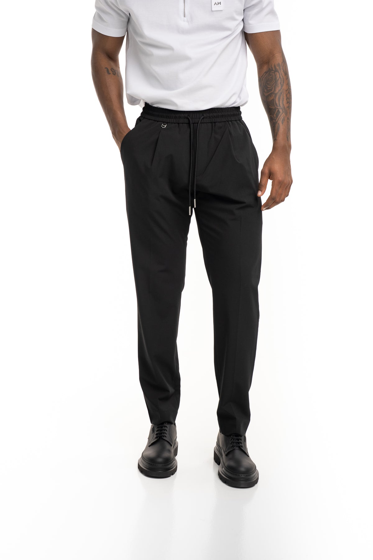 (Core) Antony Morato Trousers Neil Regular Fit | Mmtr00744-Fa600288-9000
