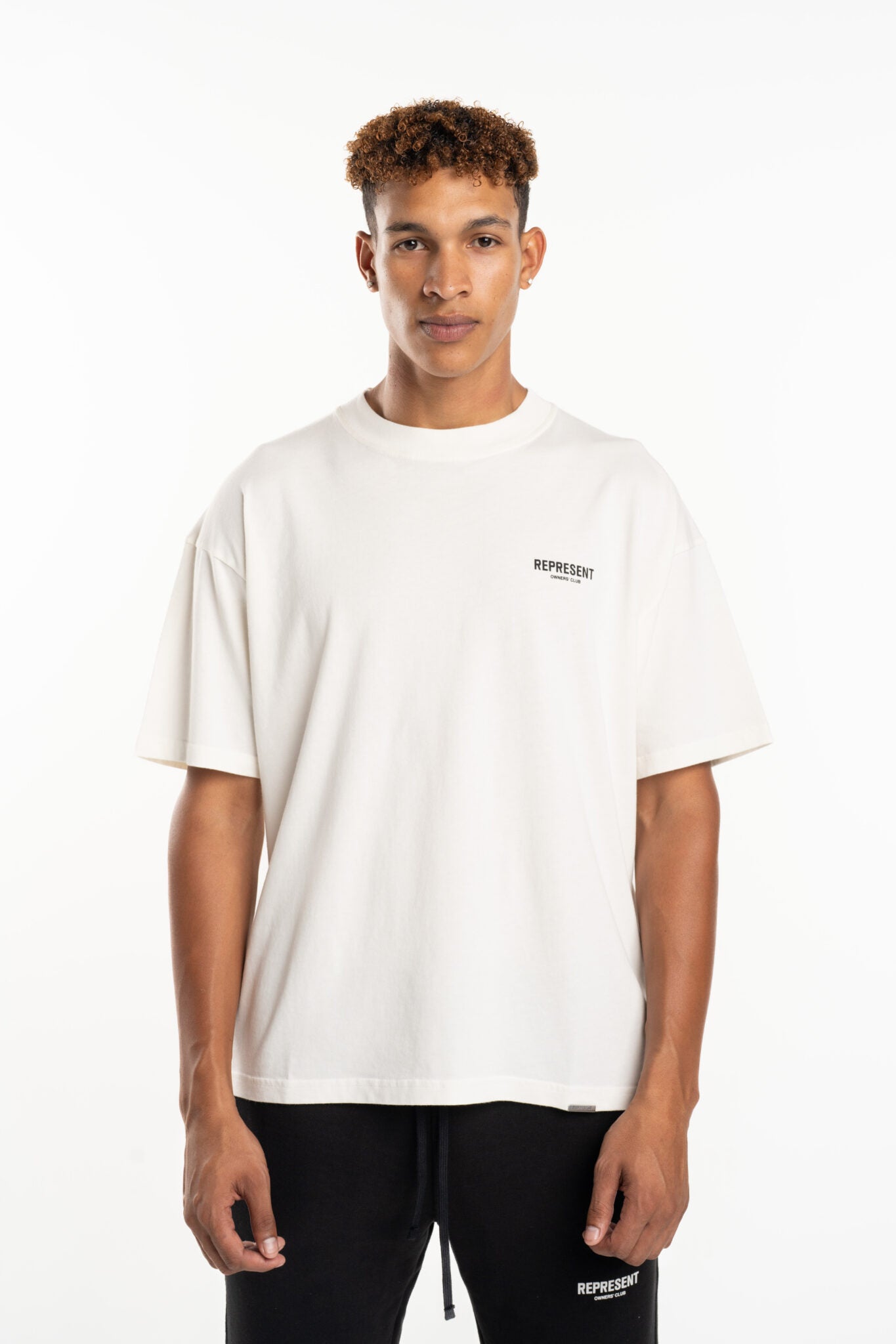 (Core) Represent Men's Owners Club T Shirt OCM41114-072 Flat White