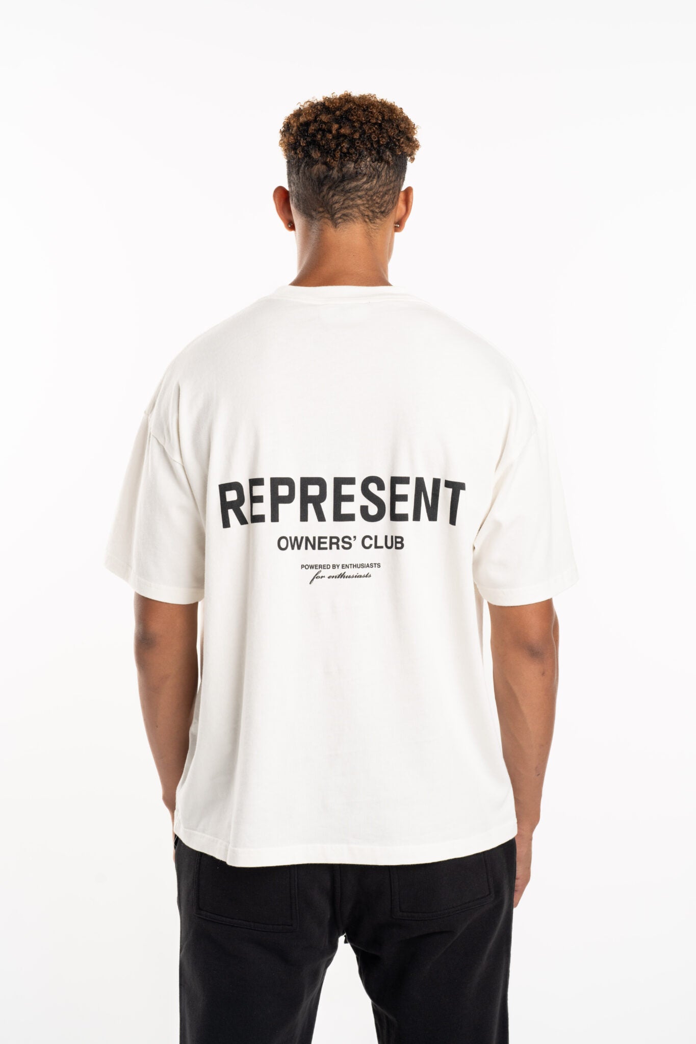 (Core) Represent Men's Owners Club T Shirt OCM41114-072 Flat White