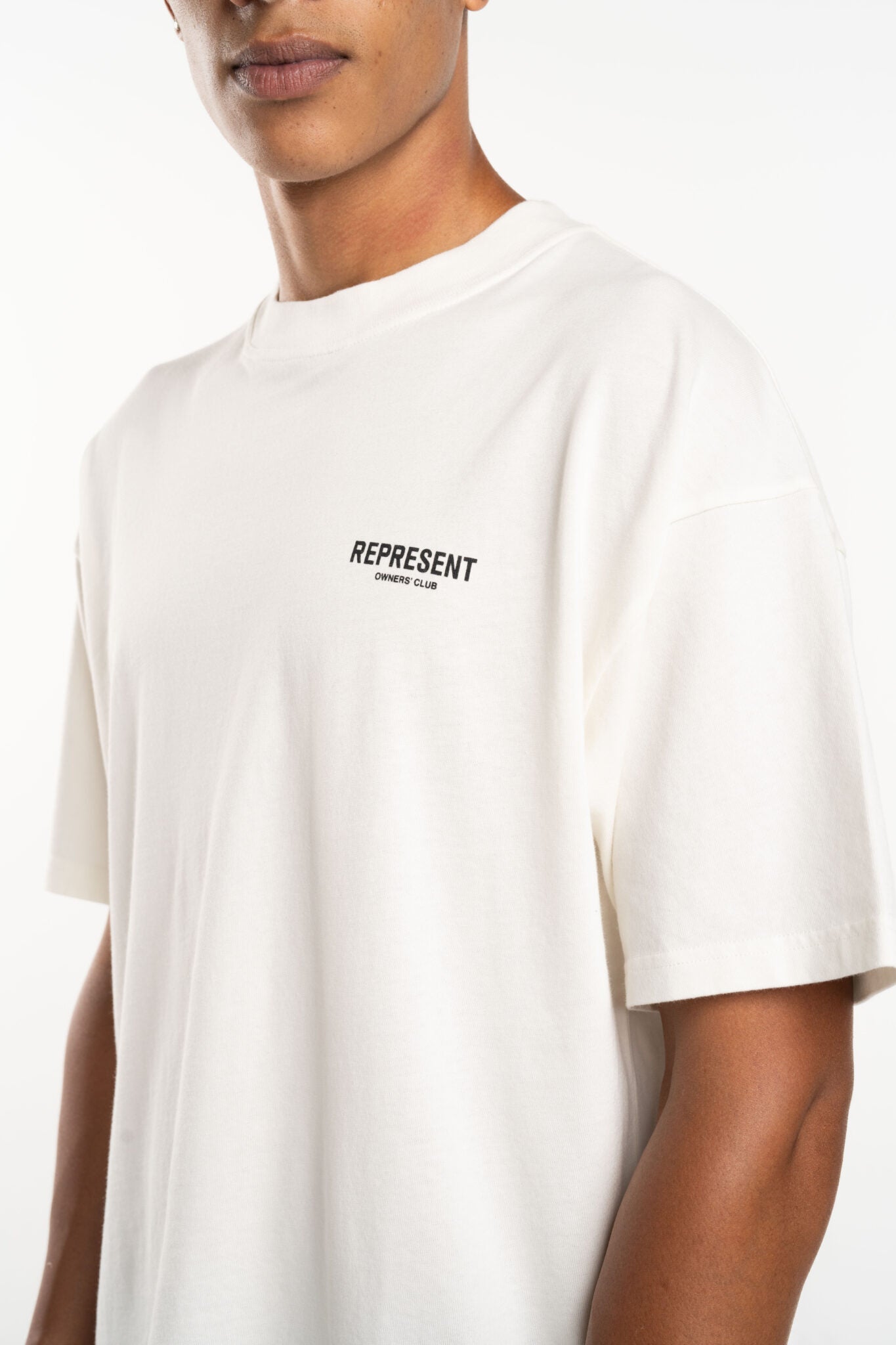 (Core) Represent Men's Owners Club T Shirt OCM41114-072 Flat White