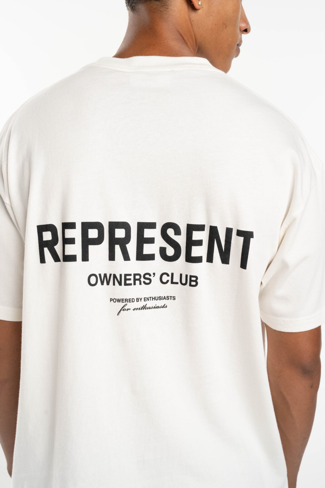 (Core) Represent Men's Owners Club T Shirt OCM41114-072 Flat White
