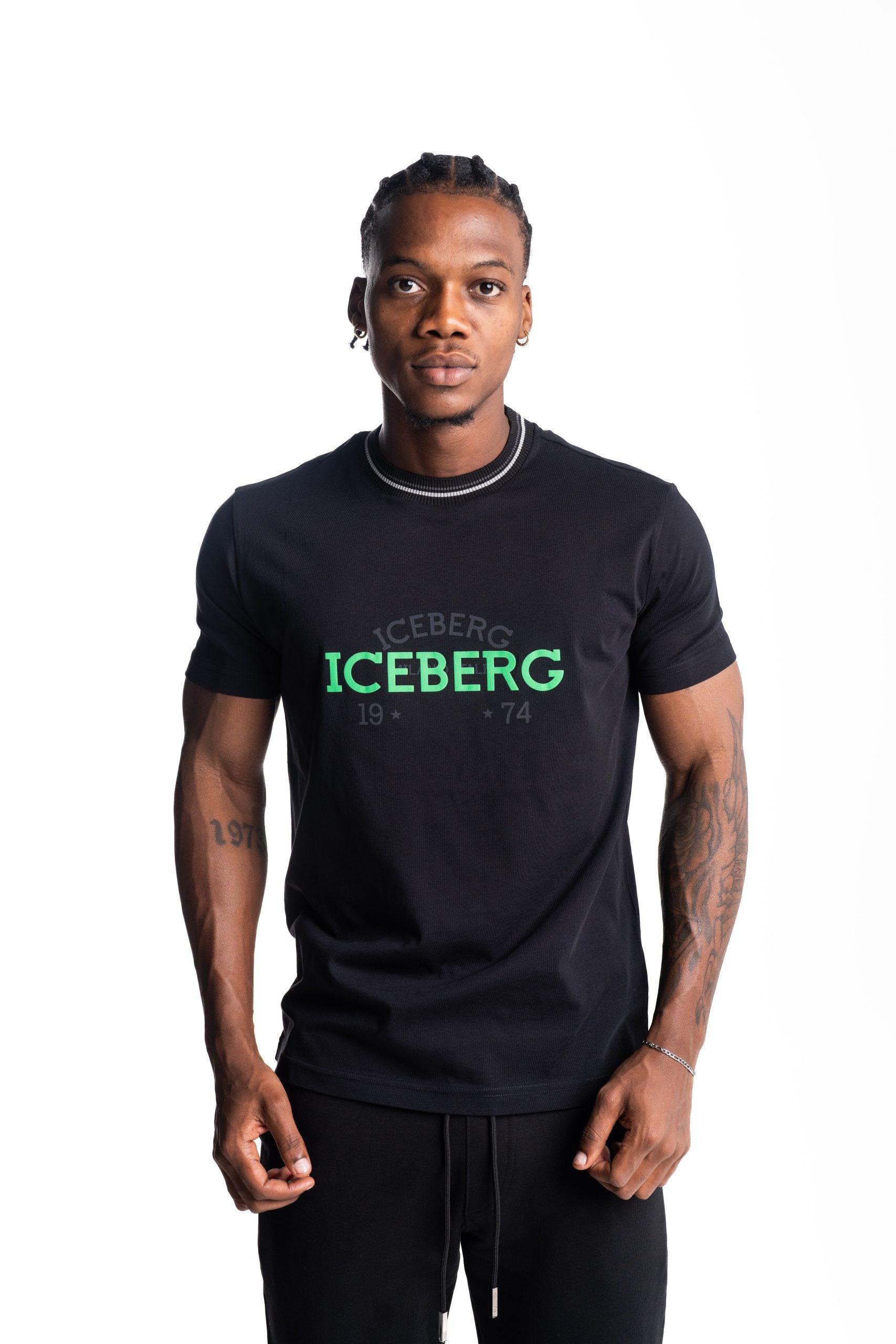 Iceberg Men's T Shirt | I1P-F010-6325-9000