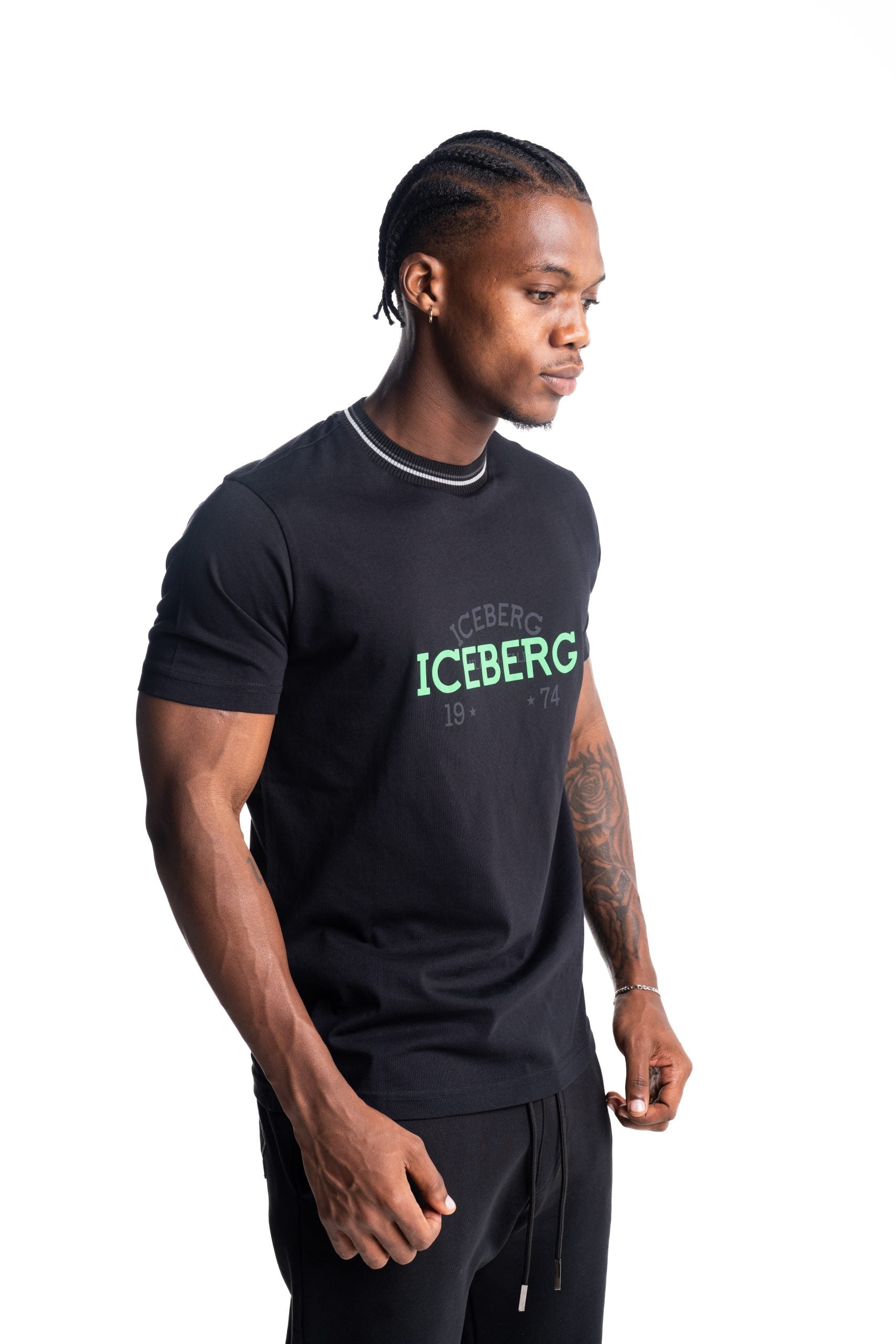 Iceberg Men's T Shirt | I1P-F010-6325-9000