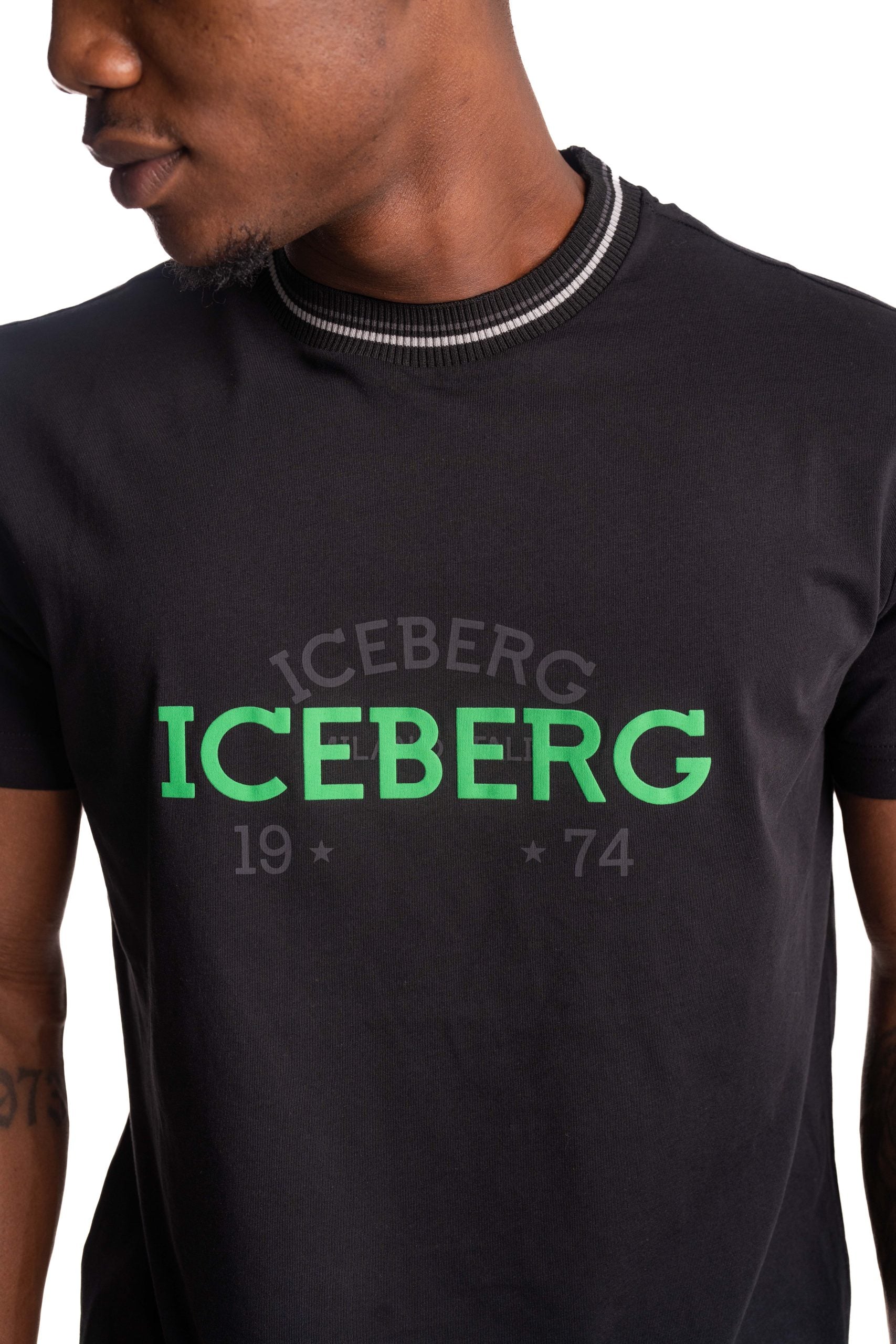 Iceberg Men's T Shirt | I1P-F010-6325-9000