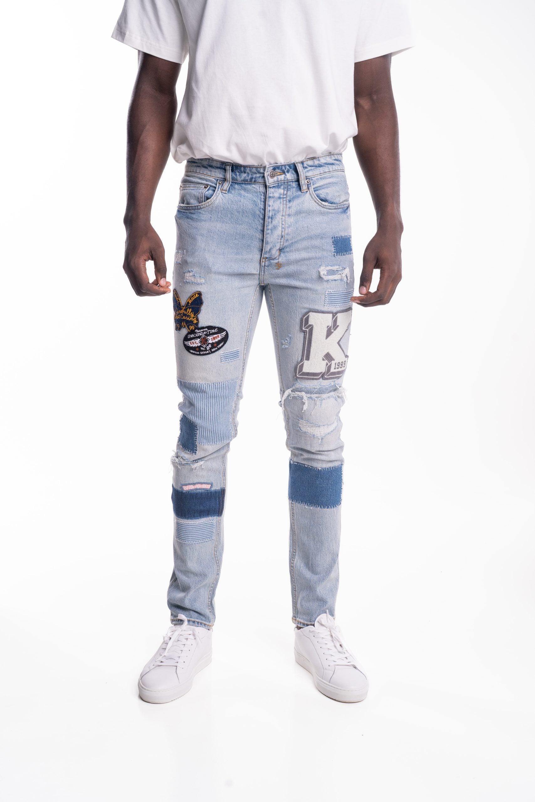Ksubi Men's Woven Chitch Manhattan Repair | MFA25DJ010-DNM