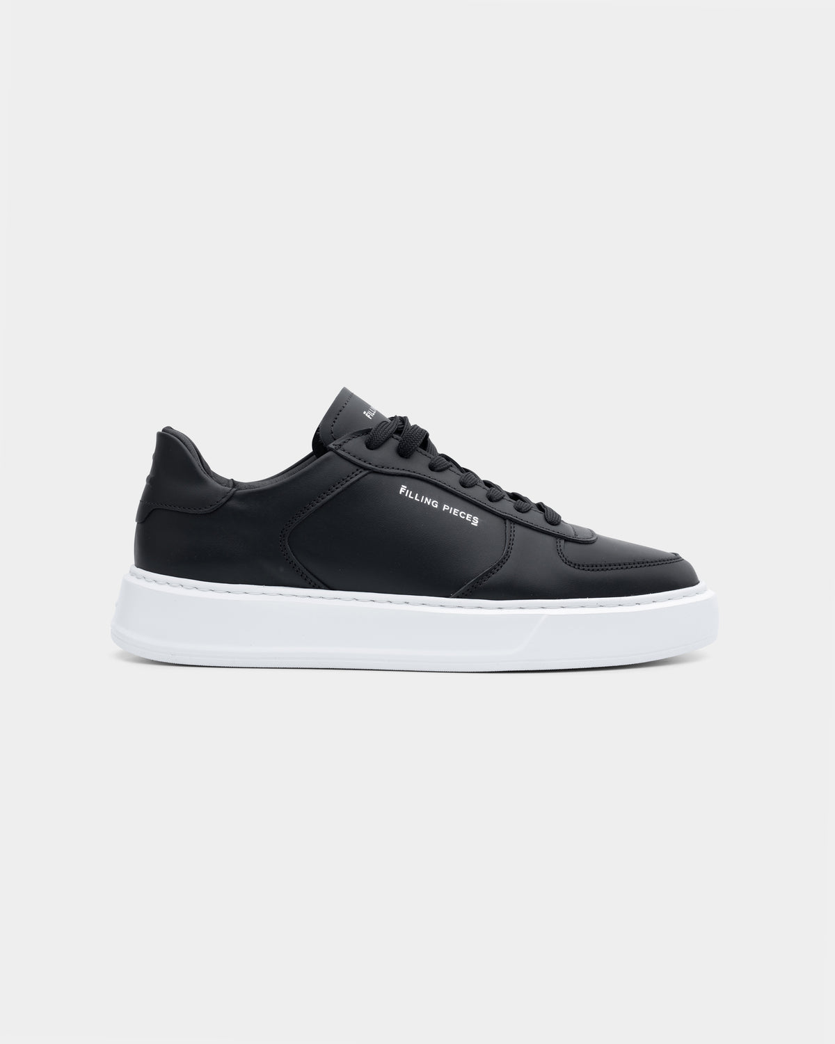 Filling Pieces Mens Evo Court Nappa Black | 112610330185-130
