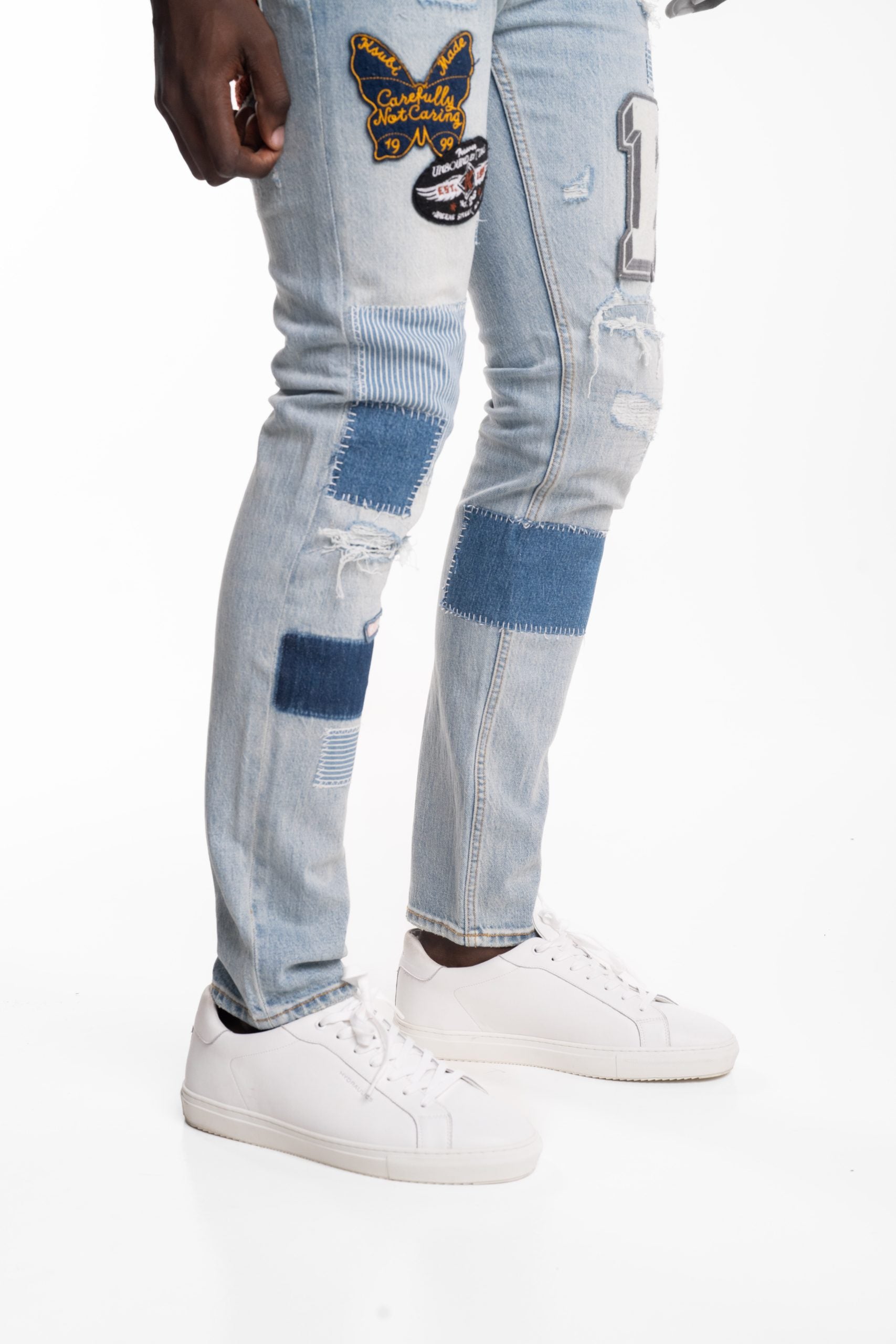Ksubi Men's Woven Chitch Manhattan Repair | MFA25DJ010-DNM
