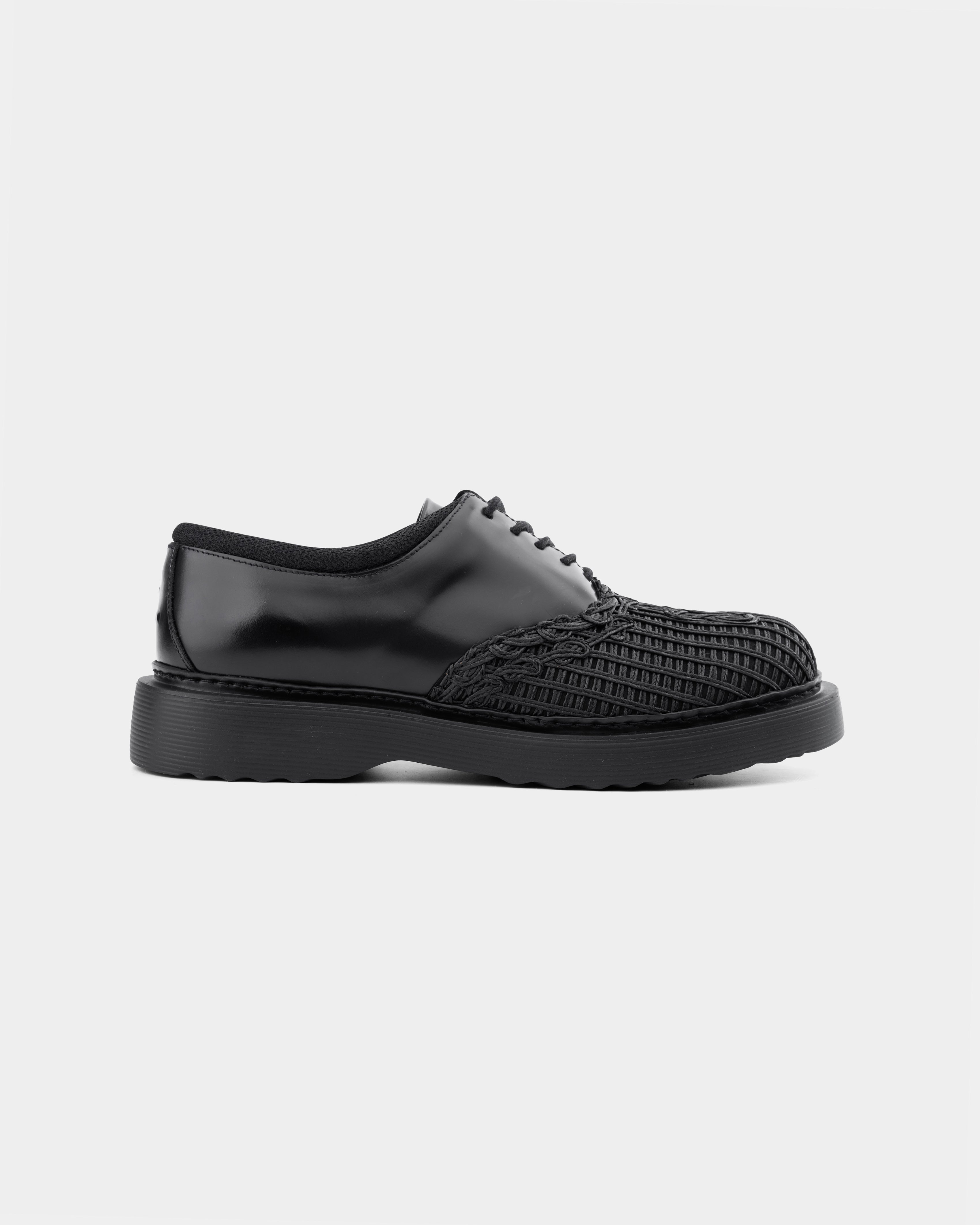 Filling Pieces Men's Bulky Derby Panier Black | 112611325319-130