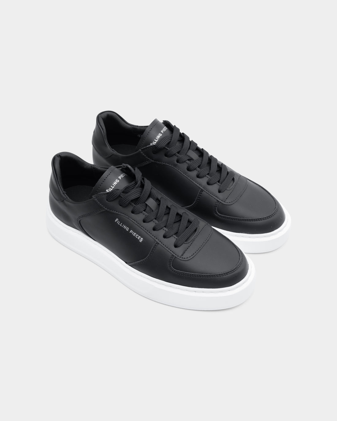 Filling Pieces Mens Evo Court Nappa Black | 112610330185-130