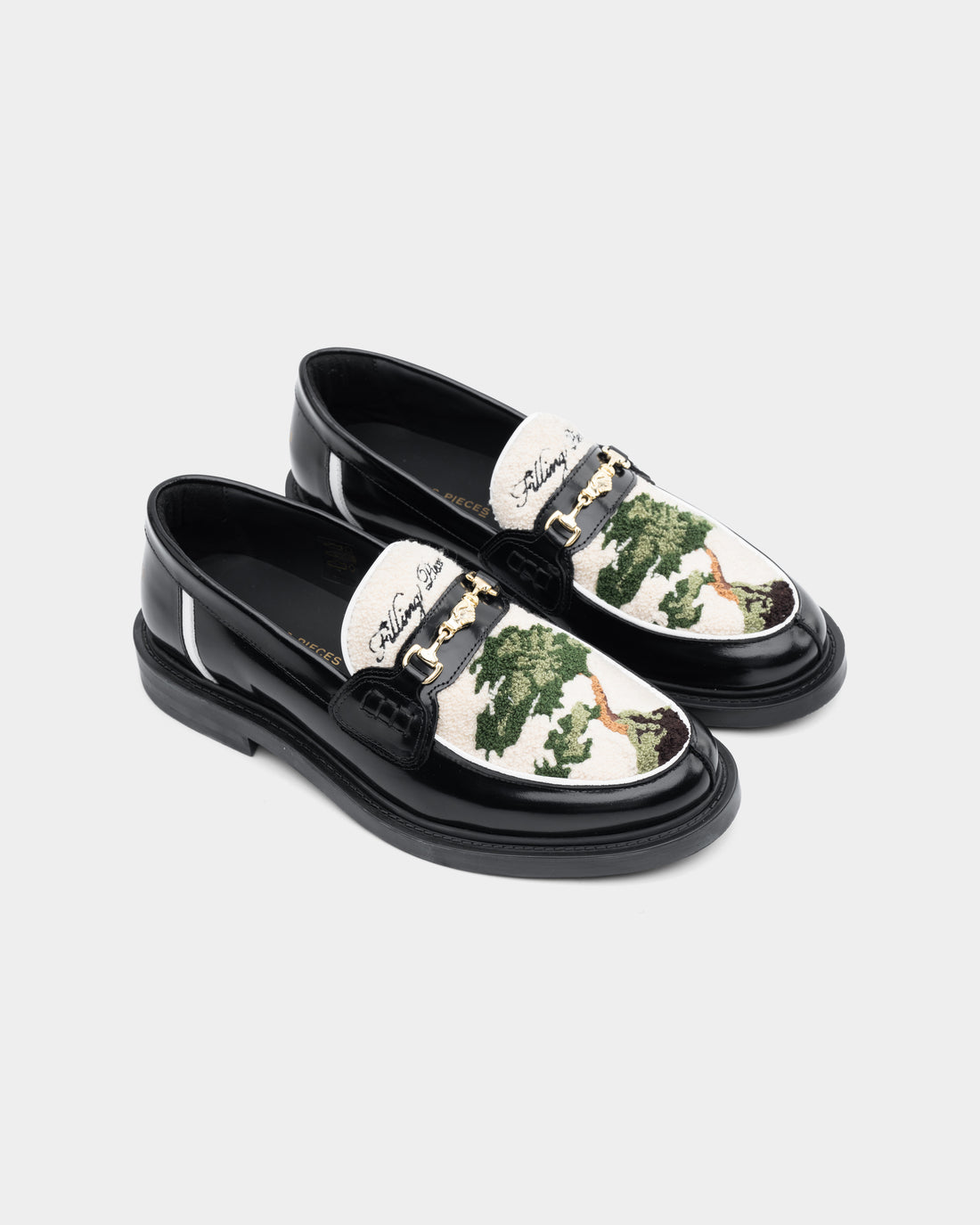 Filling Pieces Mens Loafer Bonsai Black | 112511303120-130