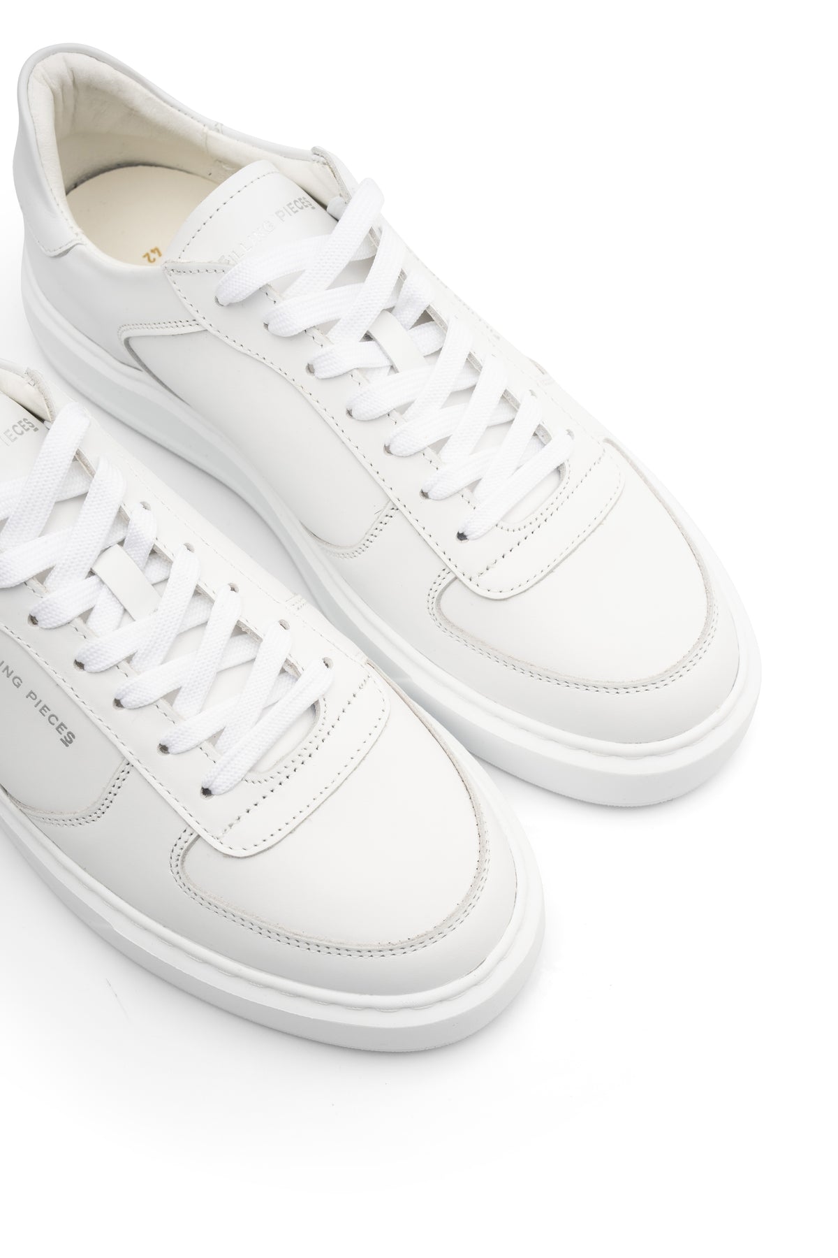 Filling Pieces Mens Evo Court Nappa White | 112610330185-110