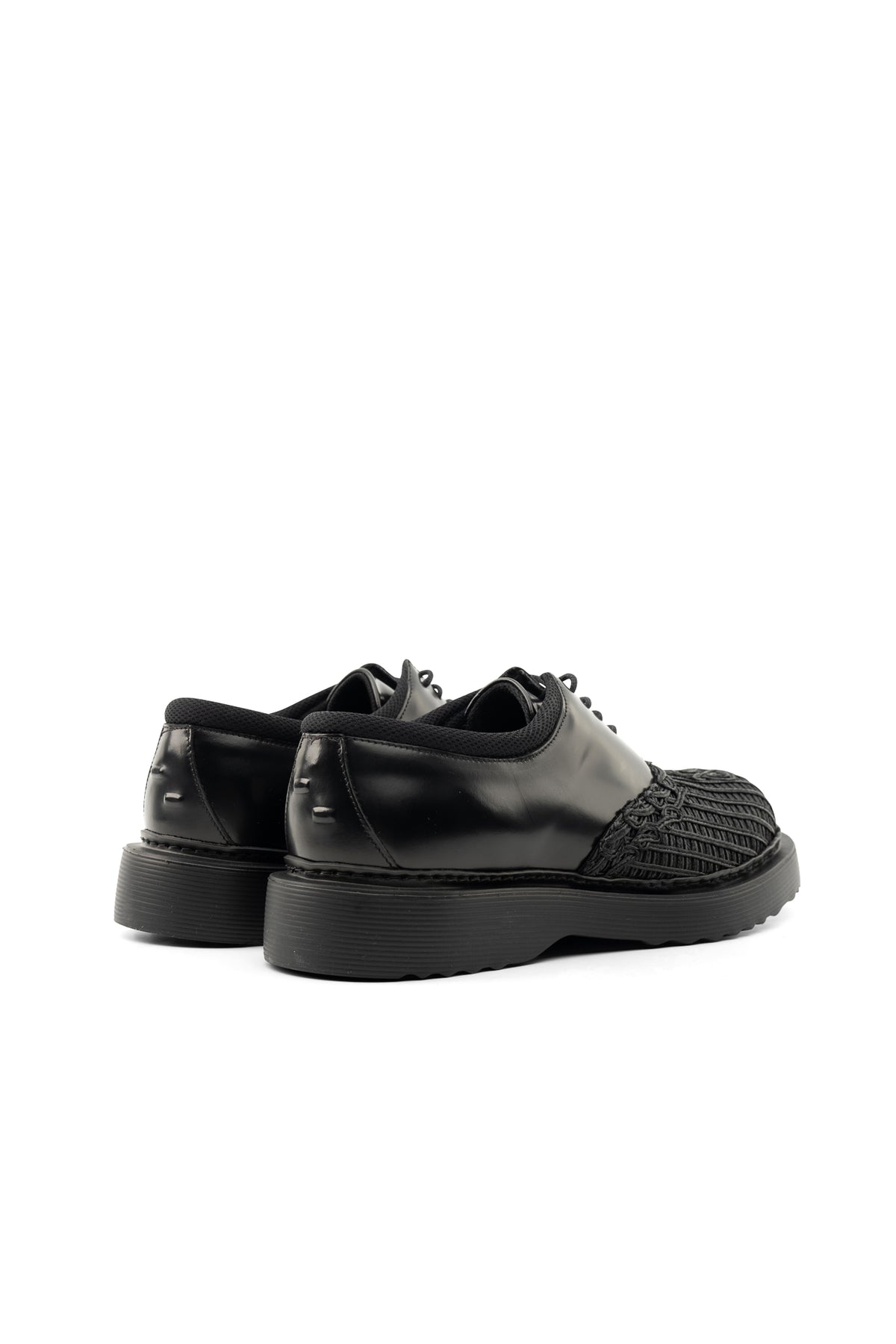 Filling Pieces Men's Bulky Derby Panier Black | 112611325319-130