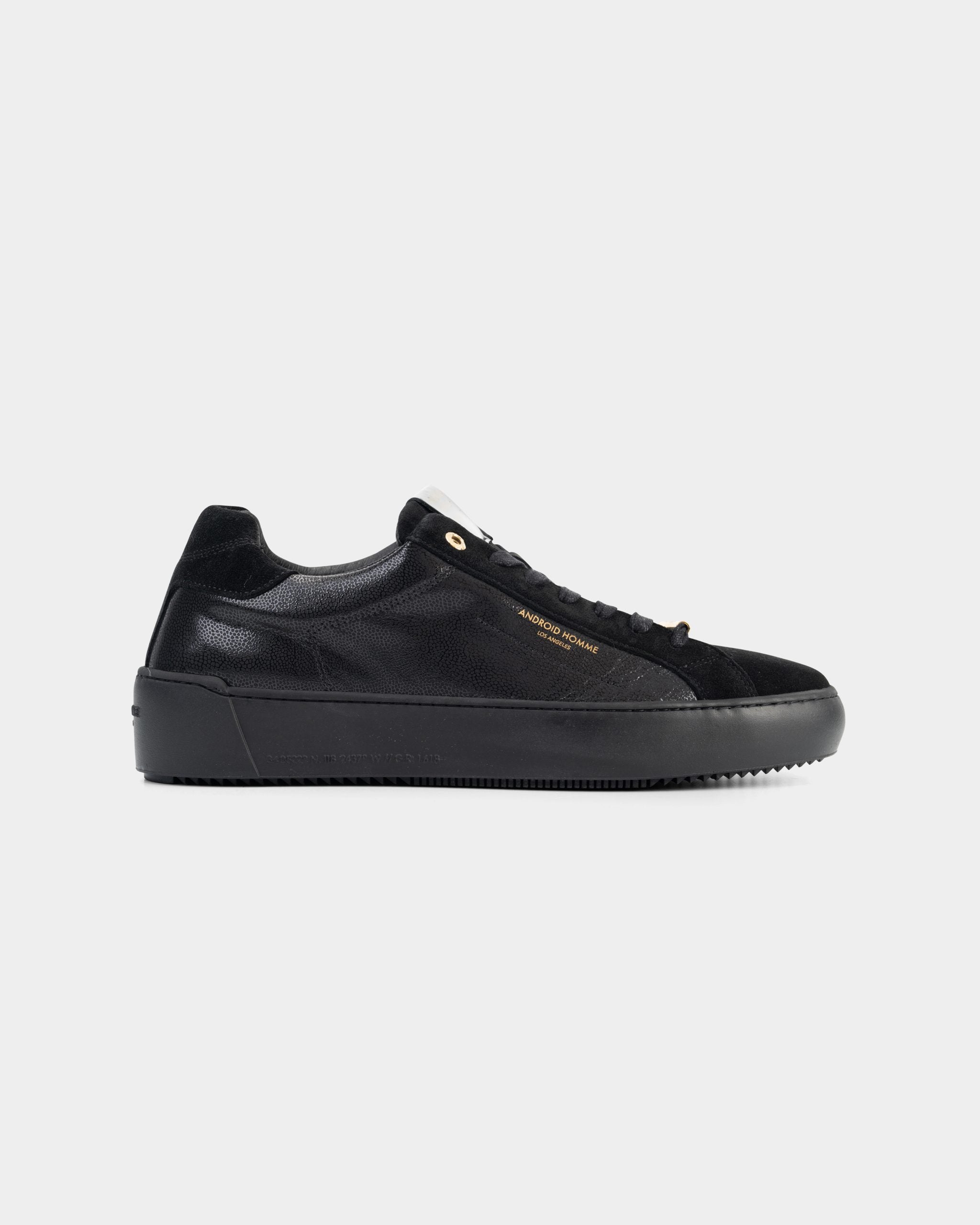 Android Homme Men's Zuma Shiny Caviar Black | AHP261-15