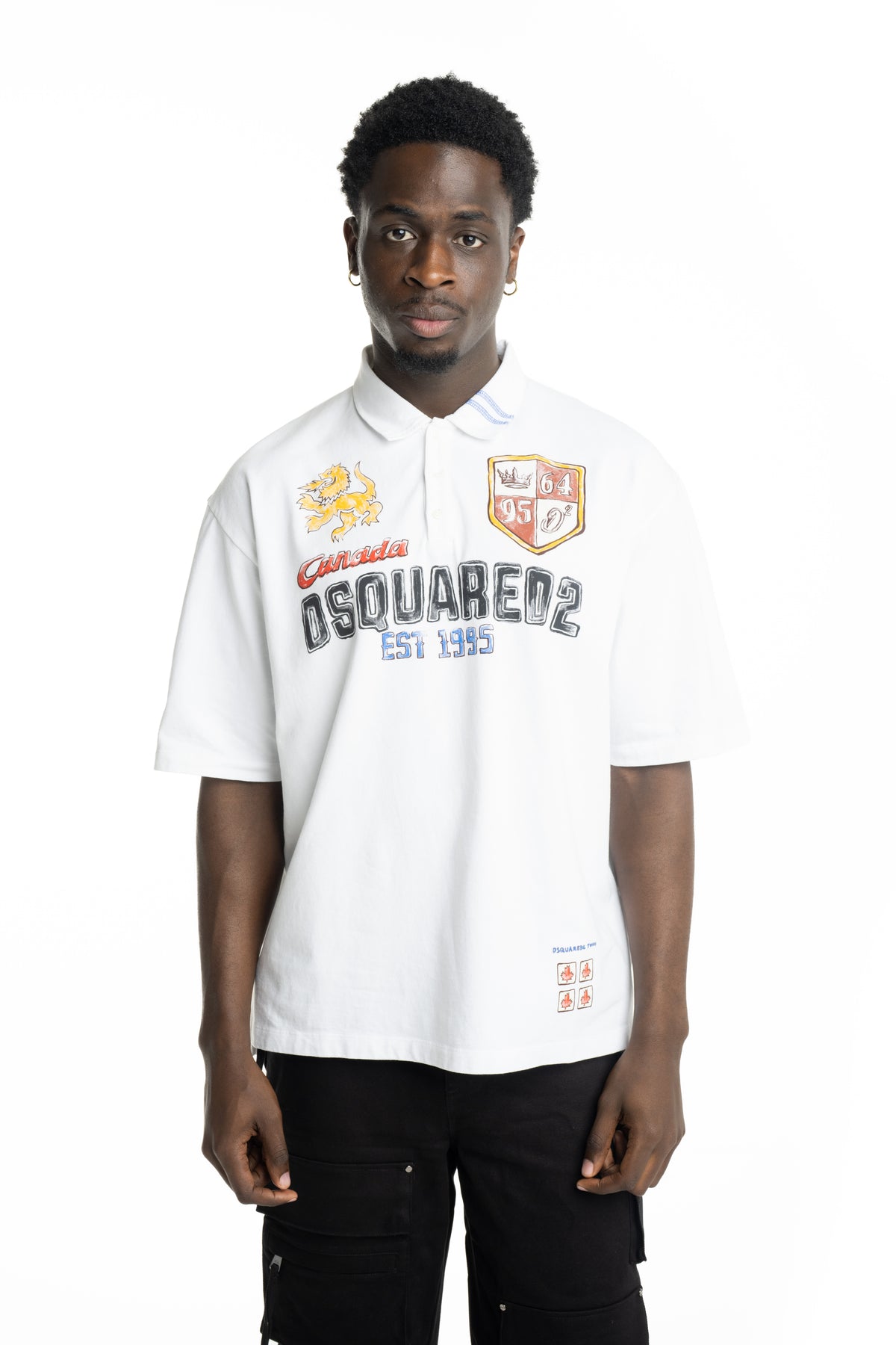 Dsquared2 Men's Polo Shirt | S74GL0091-S24583-100