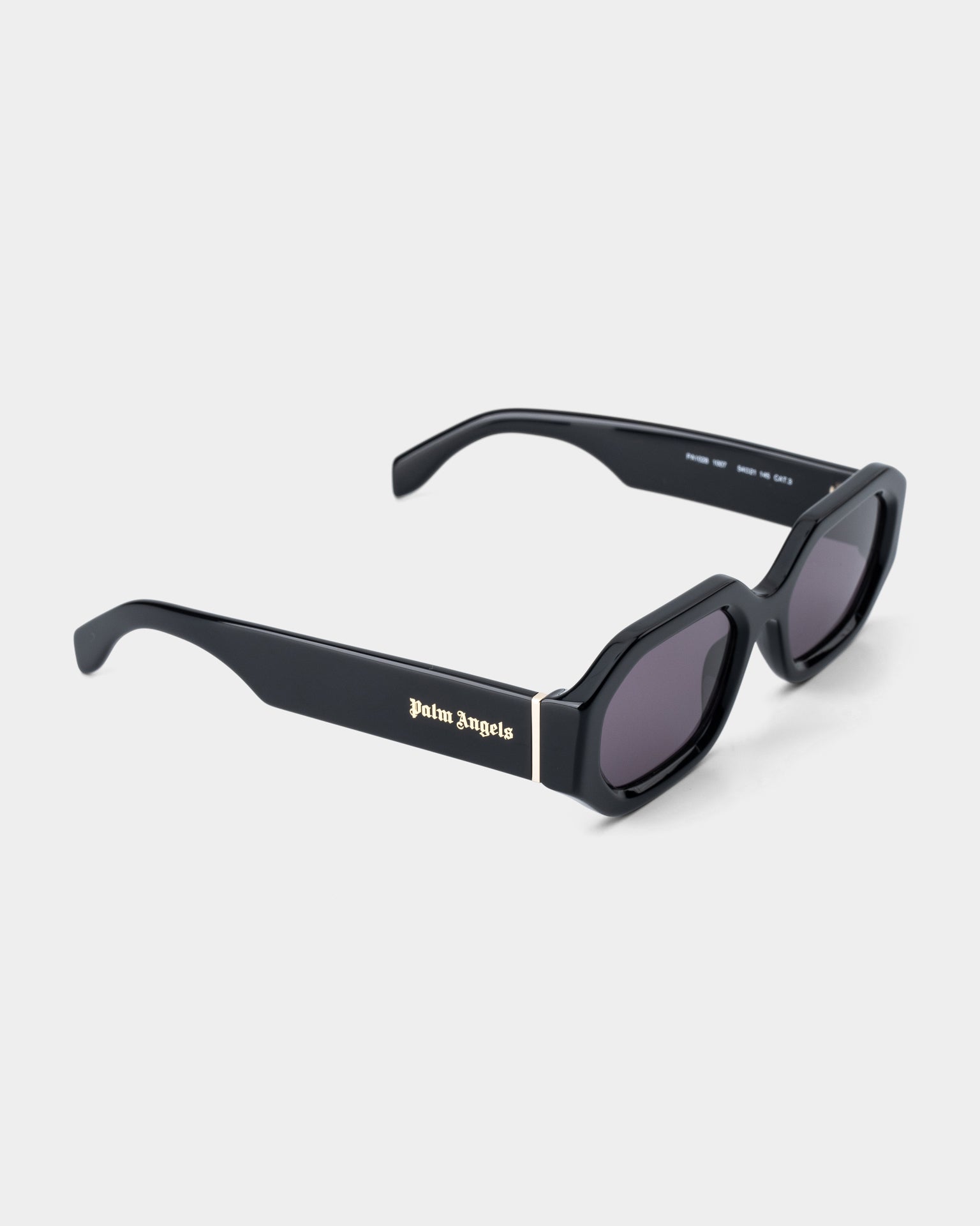 Palm Angels Sunglasses Shiny Black | PA1028-1007