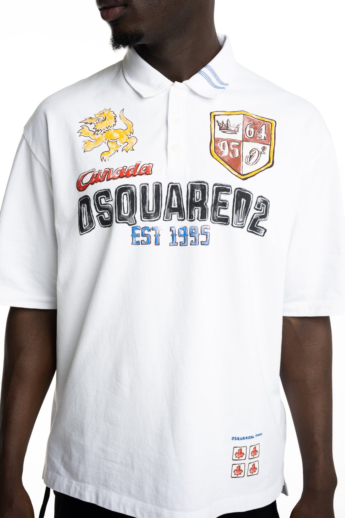 Dsquared2 Men's Polo Shirt | S74GL0091-S24583-100