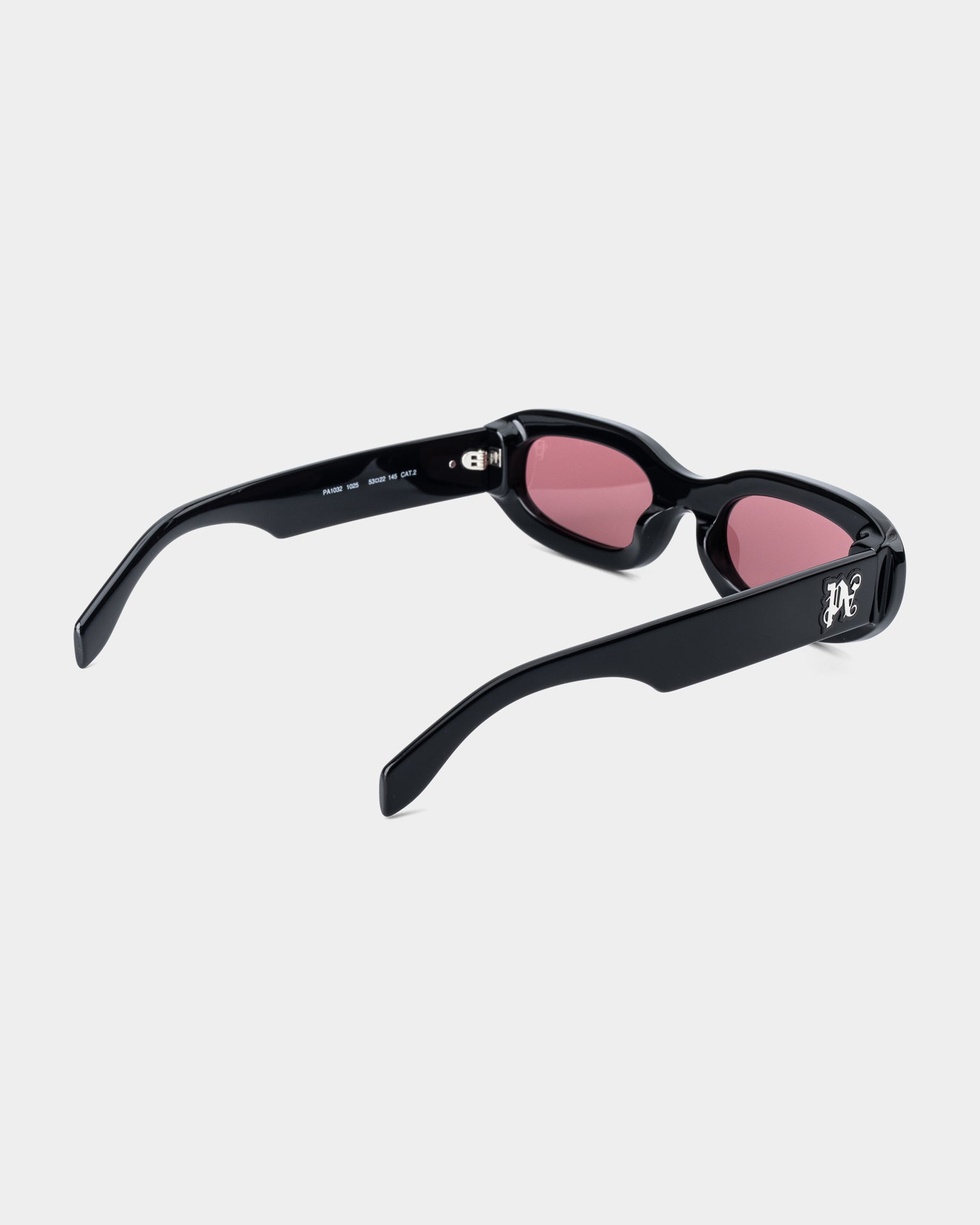 Palm Angels Sunglasses Shiny Black | PA1032-1007