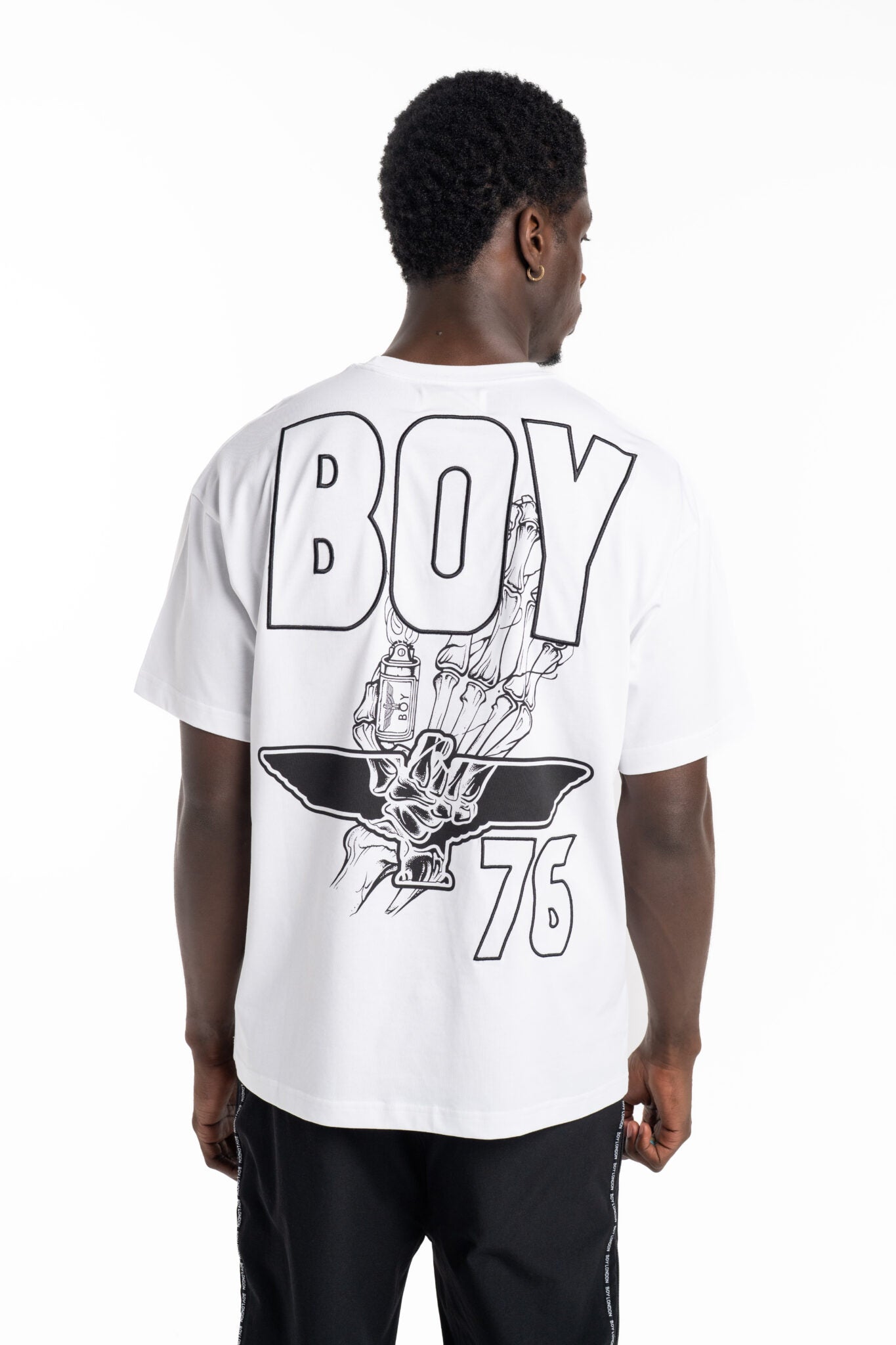 Boy London Men's Skele BOY Tee | White