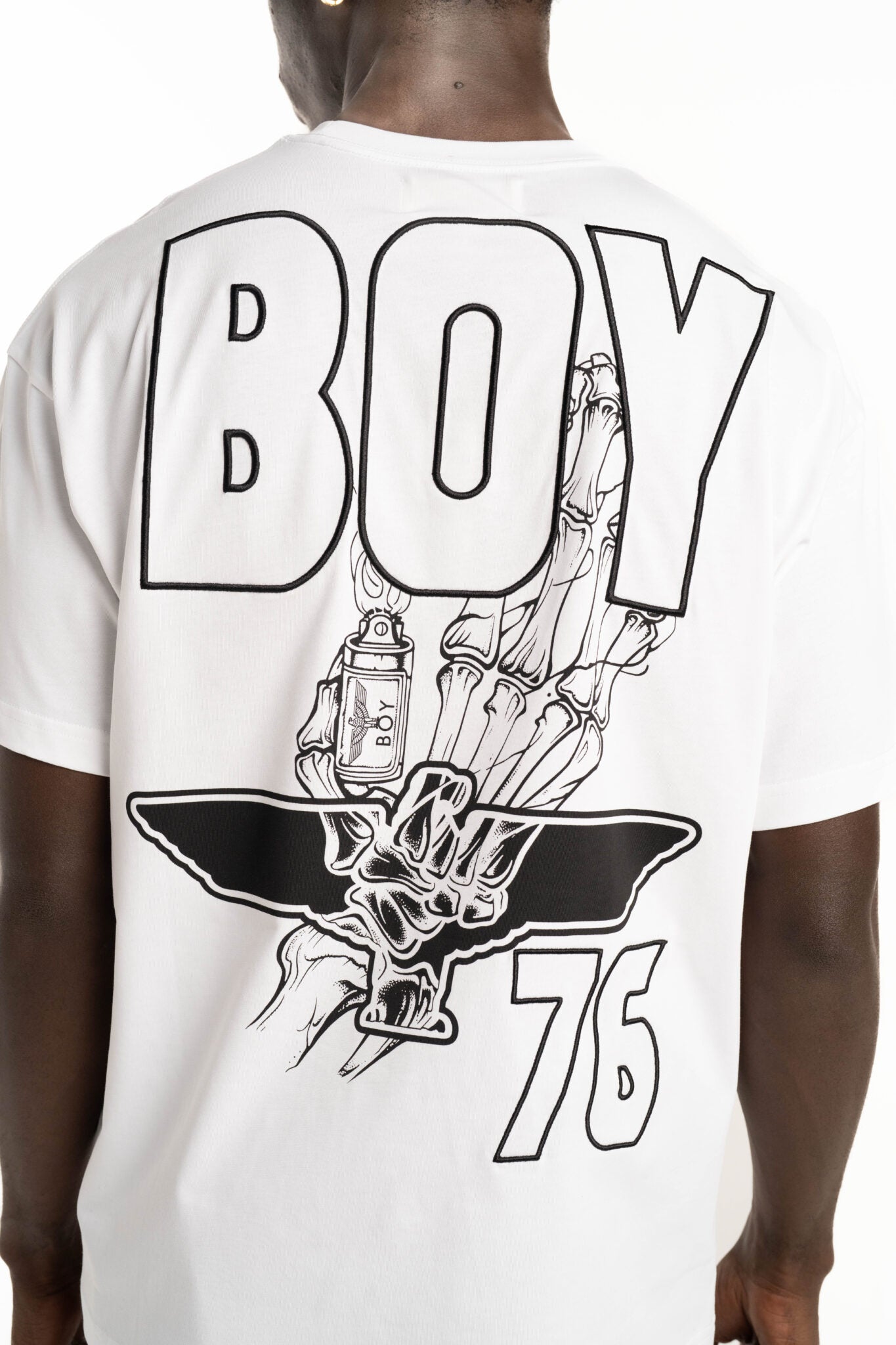 Boy London Men's Skele BOY Tee | White