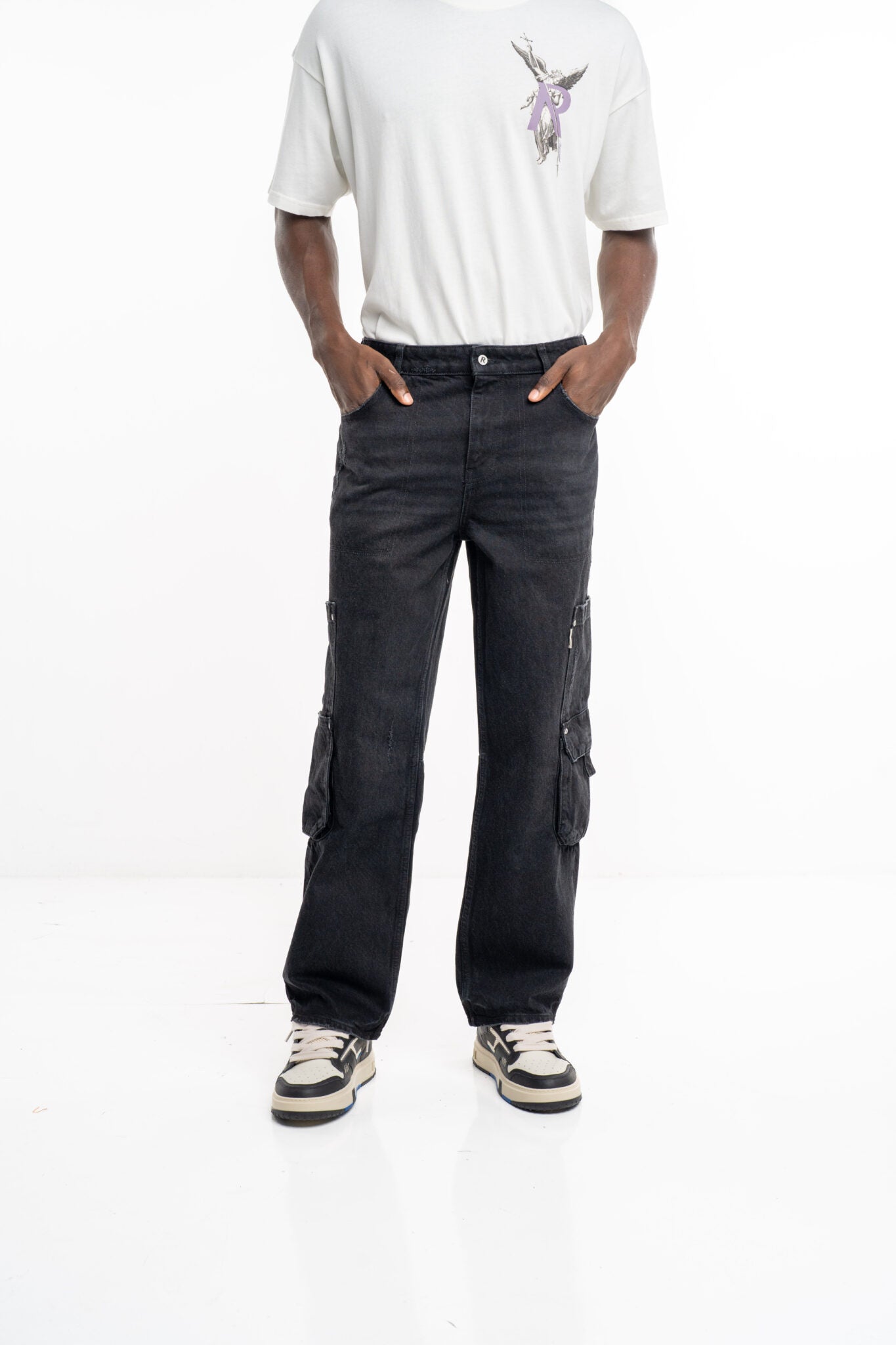 Represent Men's R3 Workshop Denim MLM6082-001 Black