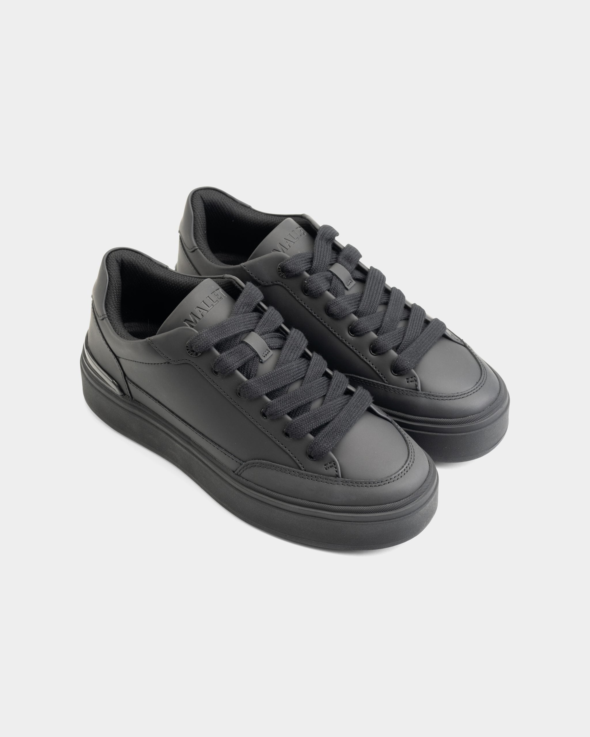 Mallet Men's Lansbury Triple Black Sneaker | TE3056-TPB