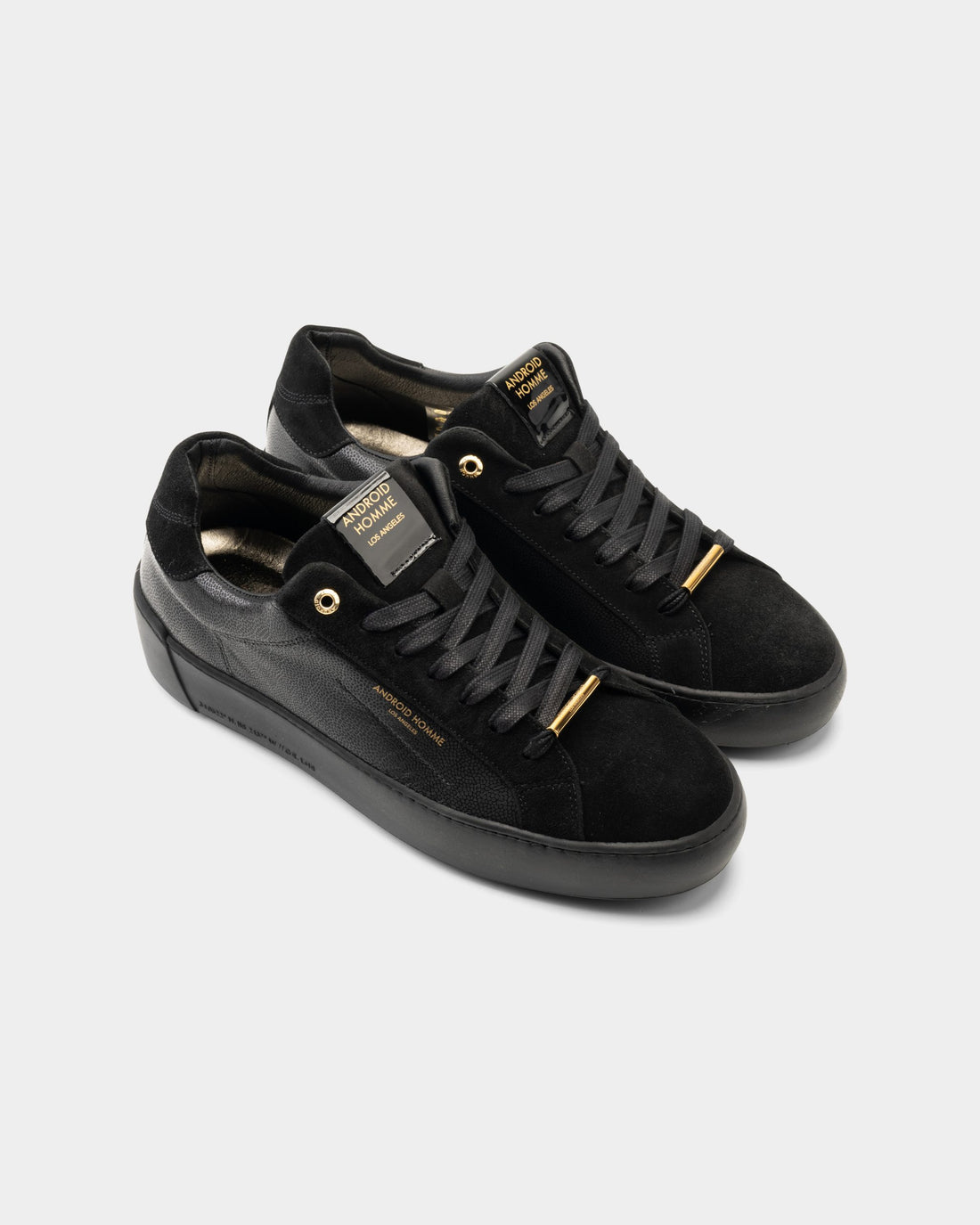 Android Homme Men's Zuma Shiny Caviar Black | AHP261-15