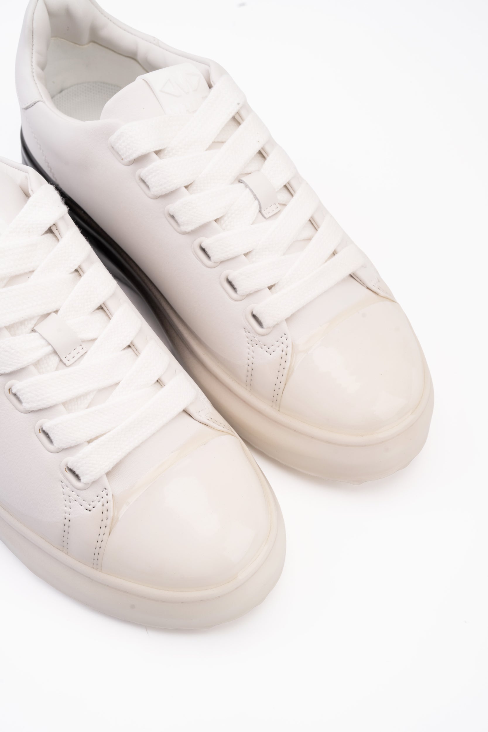 Mallet Men's GRFTR LTC White Fade Dip Sneaker | TE1156-WTF DIP