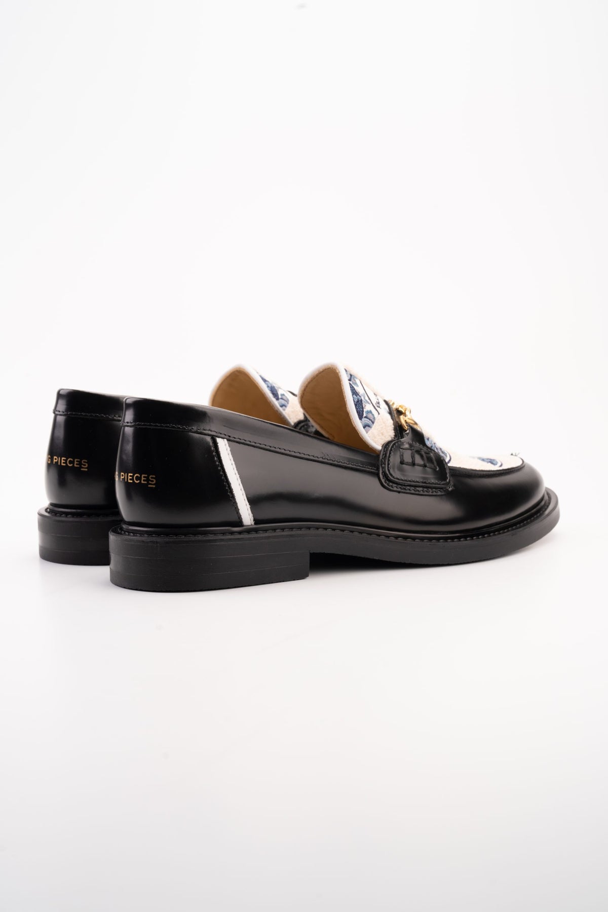 Filling Pieces Men's Broken Plate Loafer Black | 112611303321-130