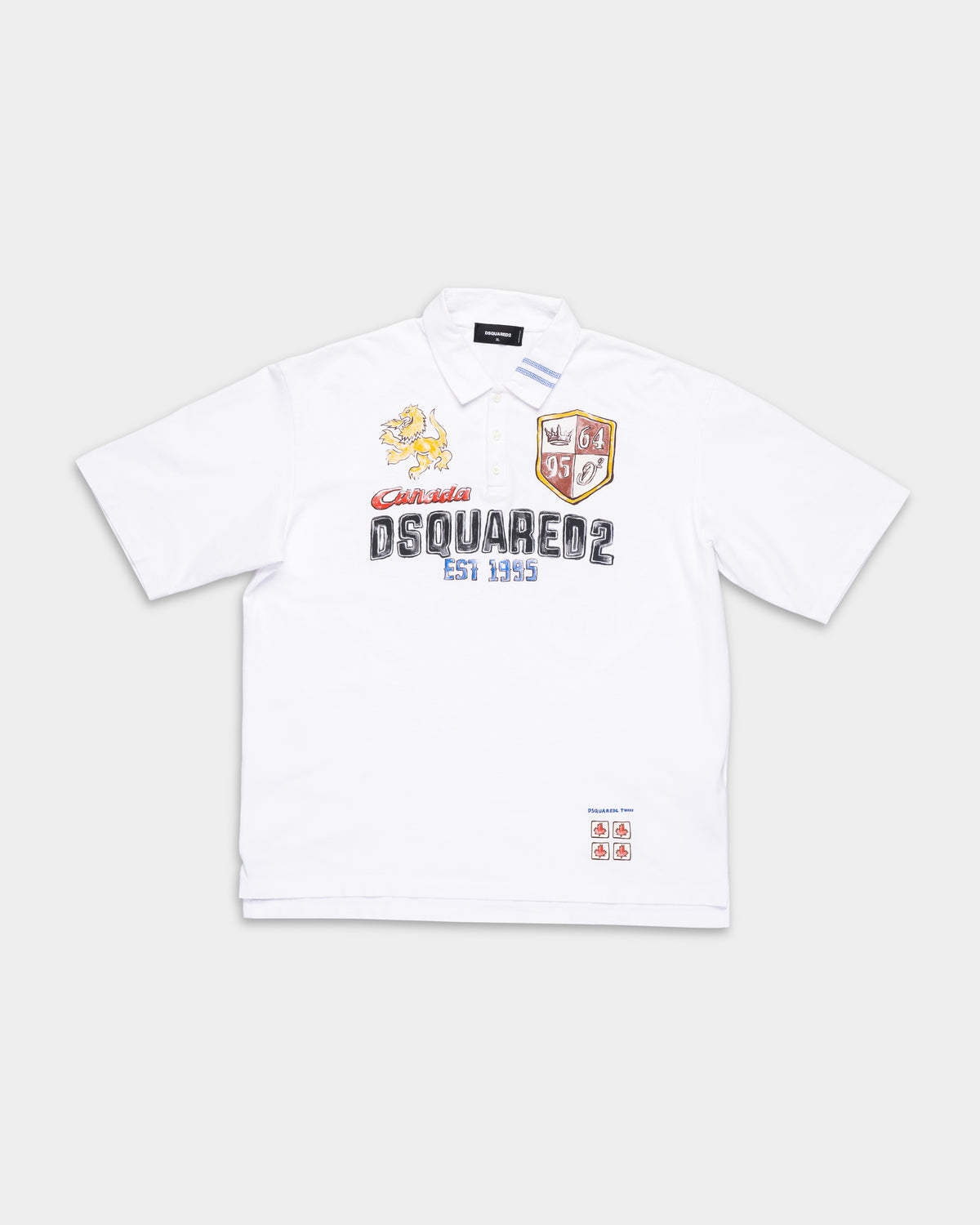 Dsquared2 Men's Polo Shirt | S74GL0091-S24583-100