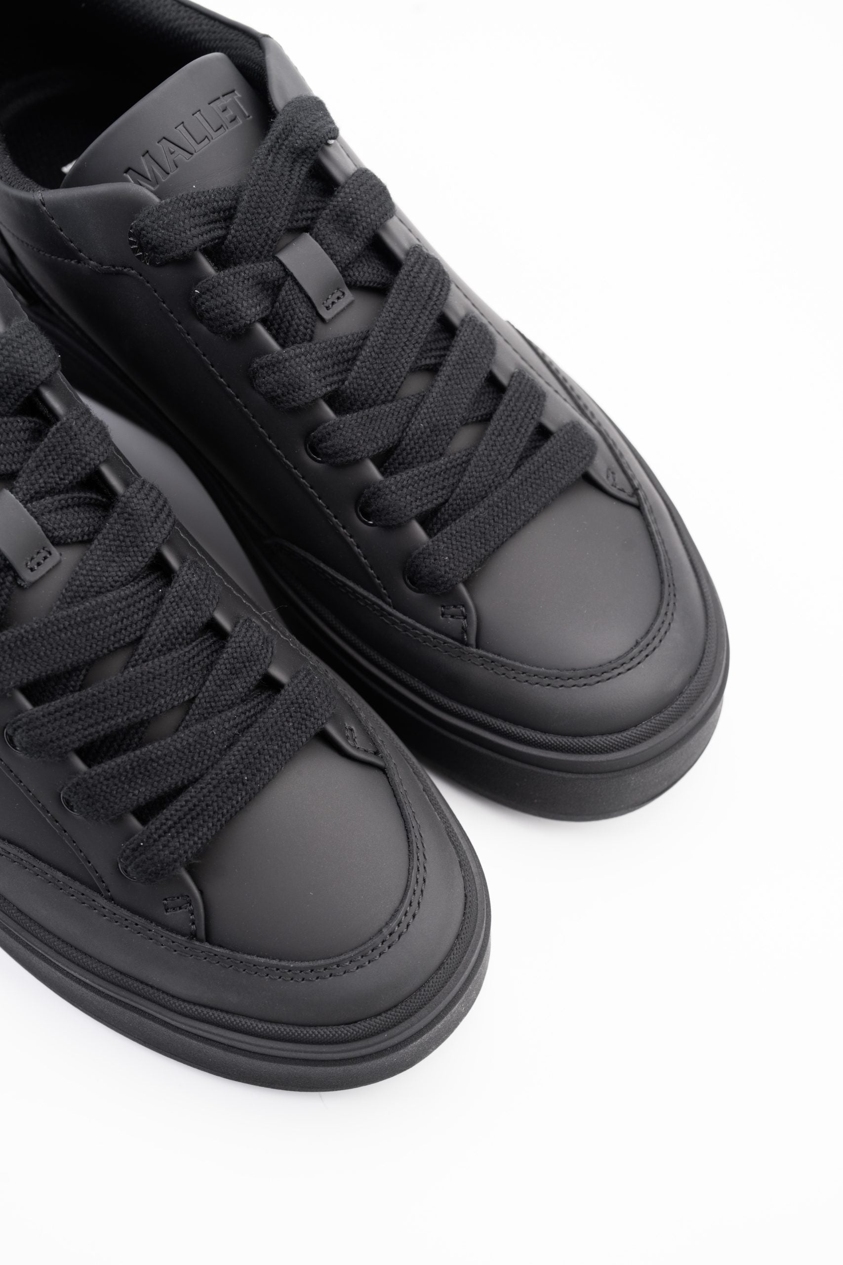 Mallet Men's Lansbury Triple Black Sneaker | TE3056-TPB