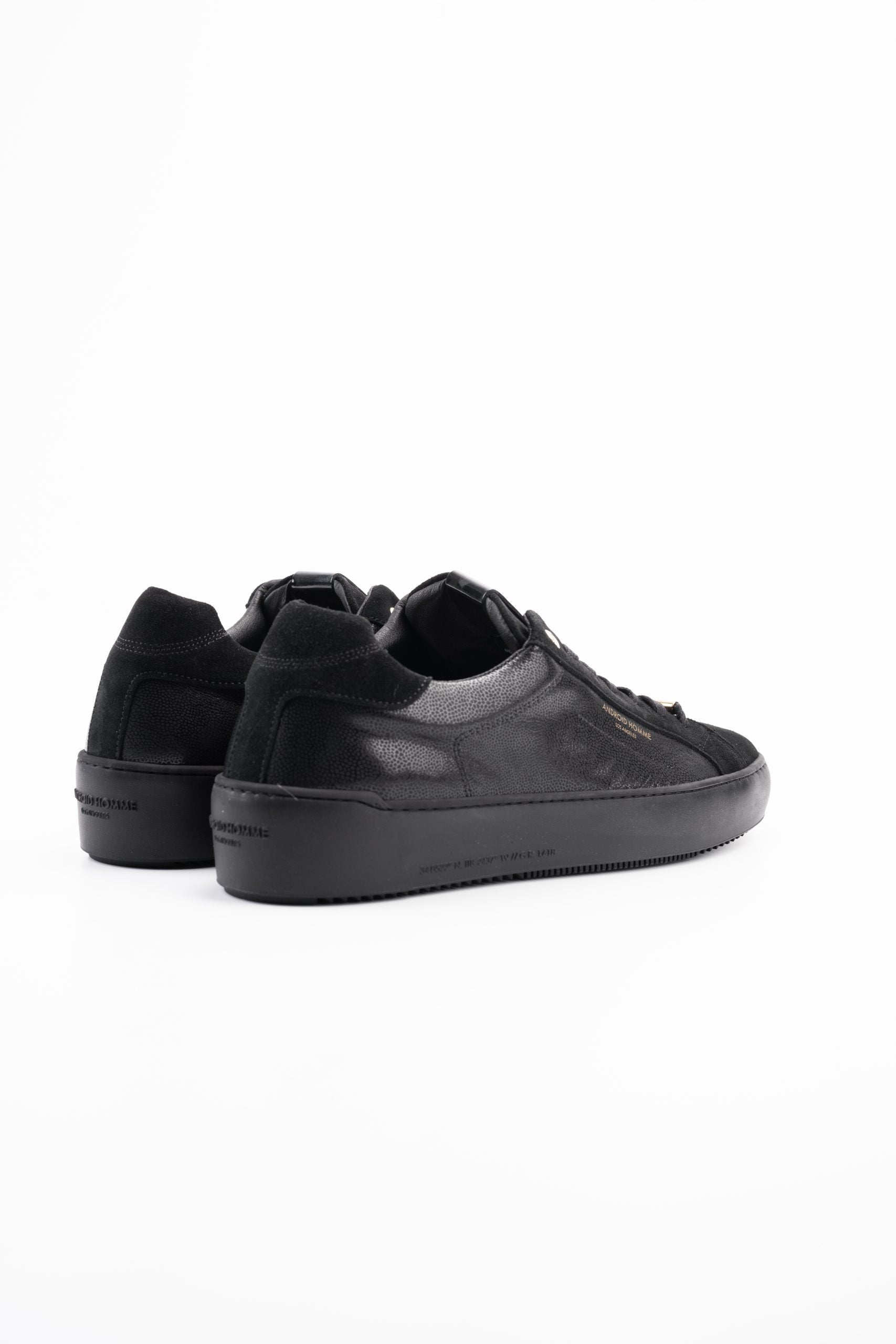 Android Homme Men's Zuma Shiny Caviar Black | AHP261-15