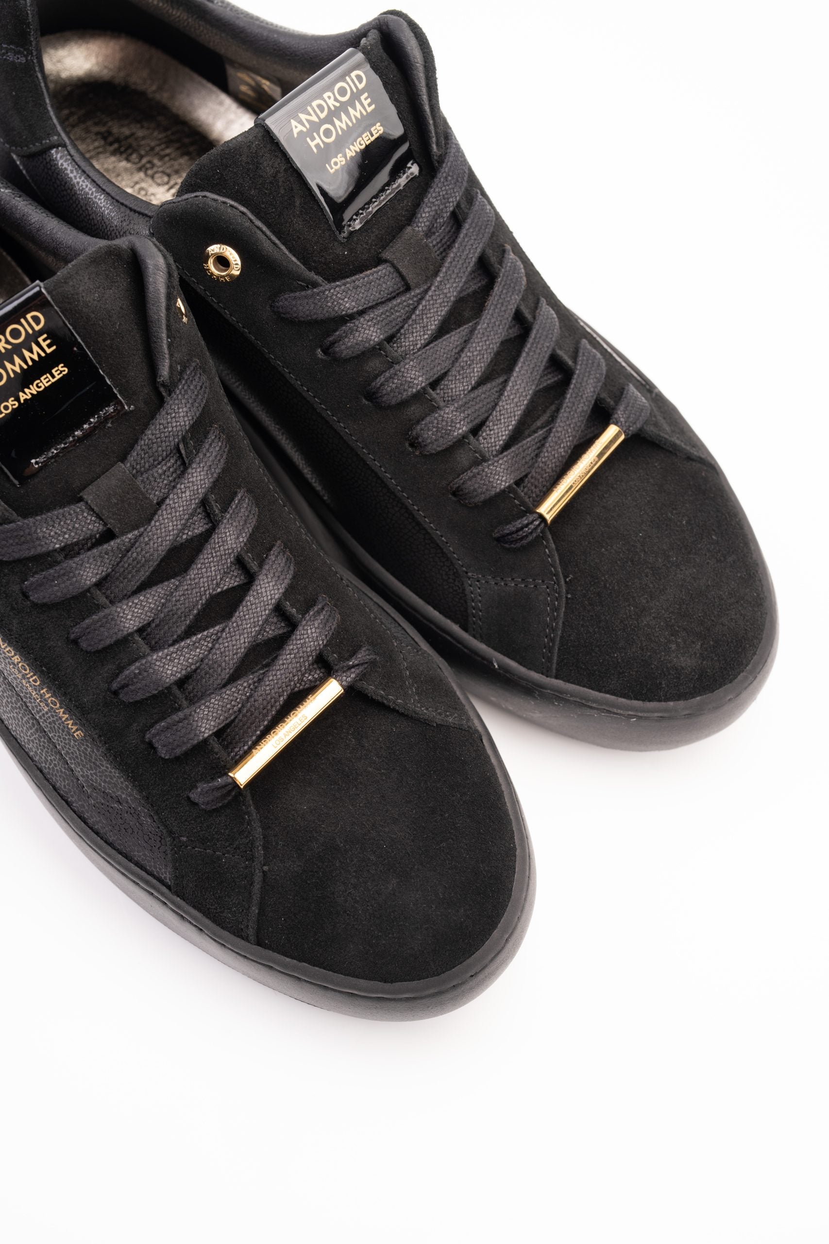 Android Homme Men's Zuma Shiny Caviar Black | AHP261-15