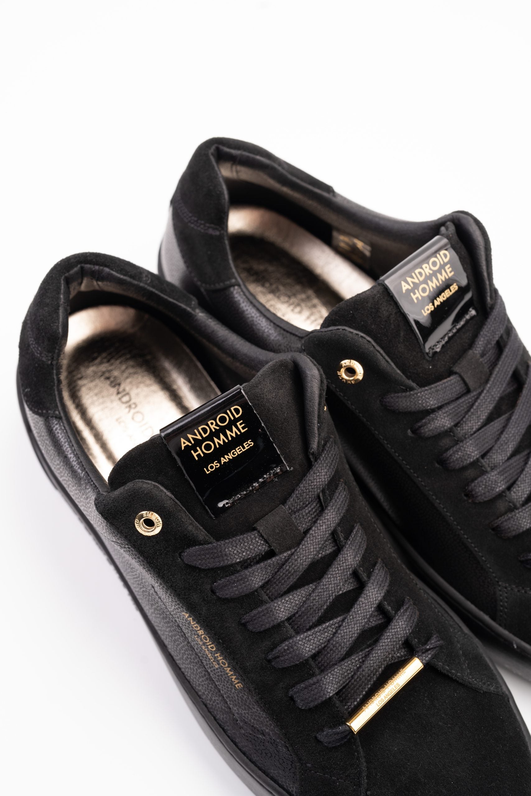Android Homme Men's Zuma Shiny Caviar Black | AHP261-15